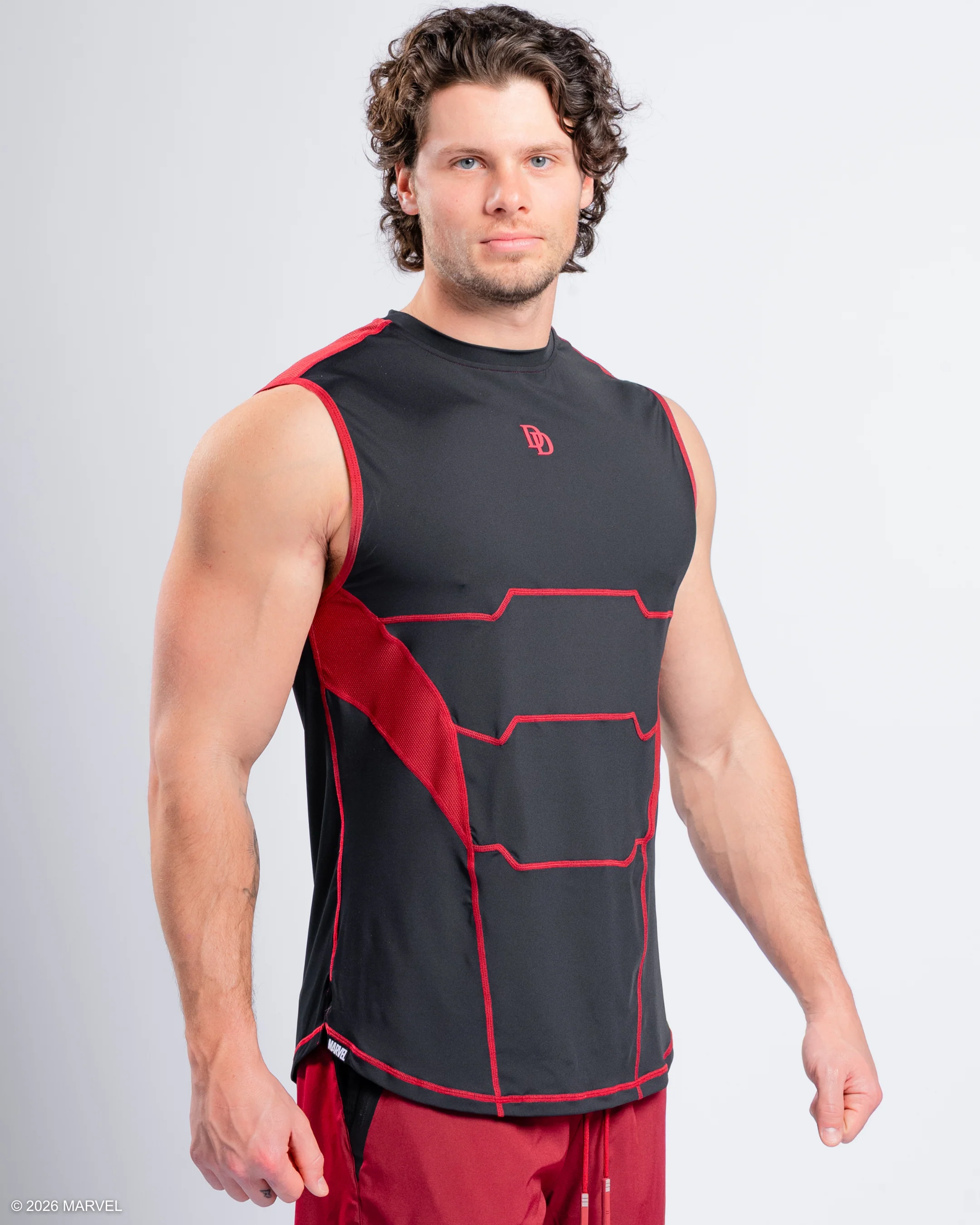 DAREDEVIL Performance Tank Top - Midnight Black - Image 4