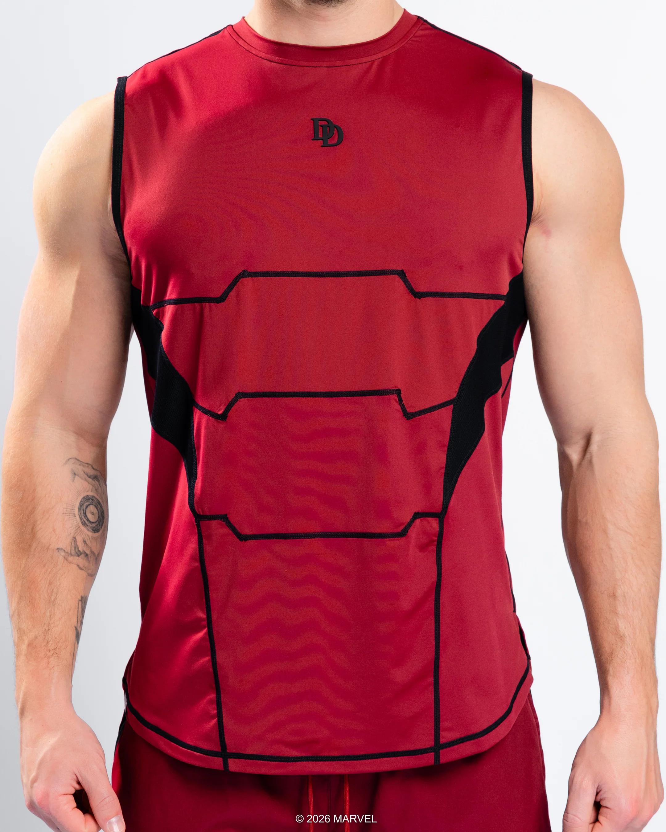 DAREDEVIL Performance Tank Top - Crimson - Image 8