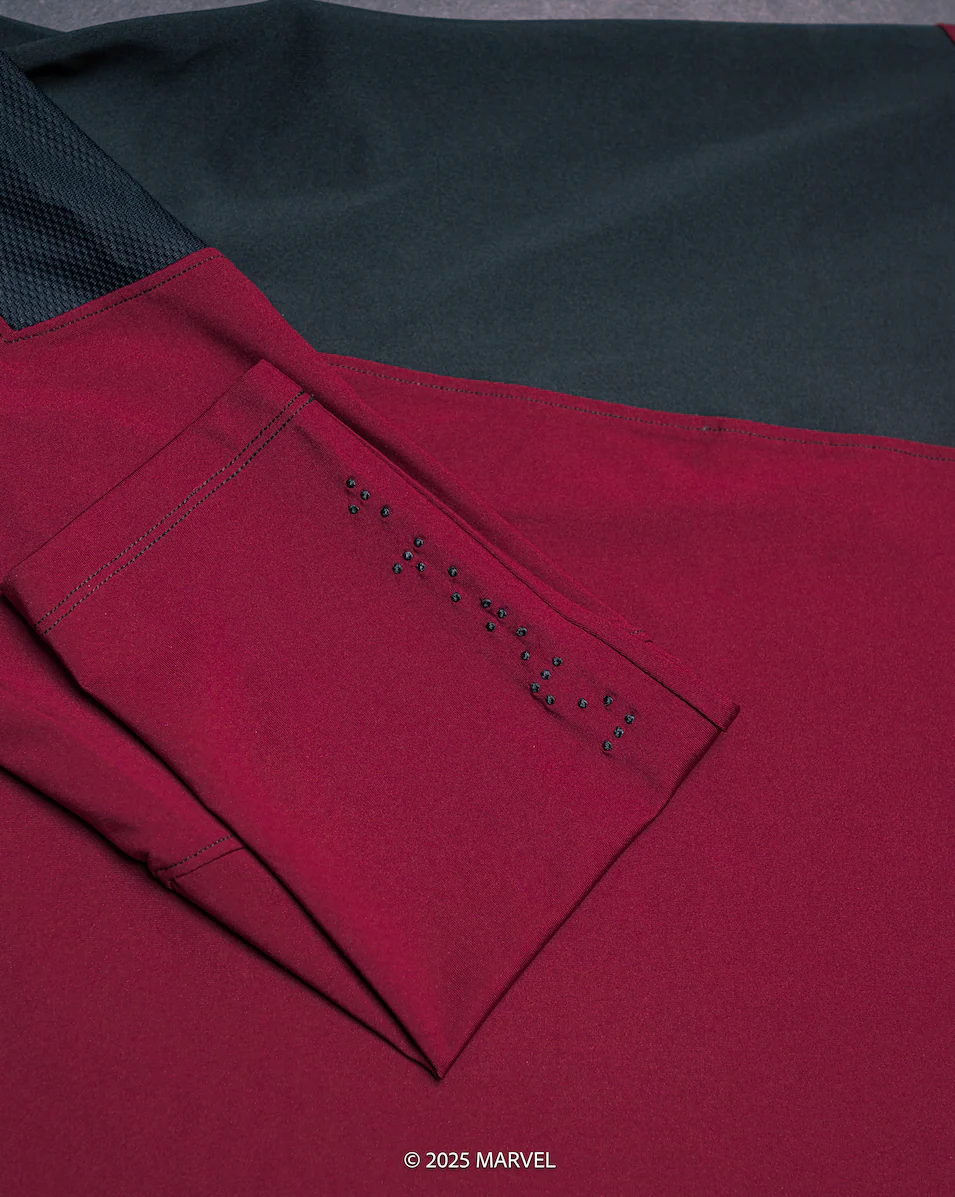 DAREDEVIL Performance 1/4 Zip Long Sleeve - Crimson - Image 5