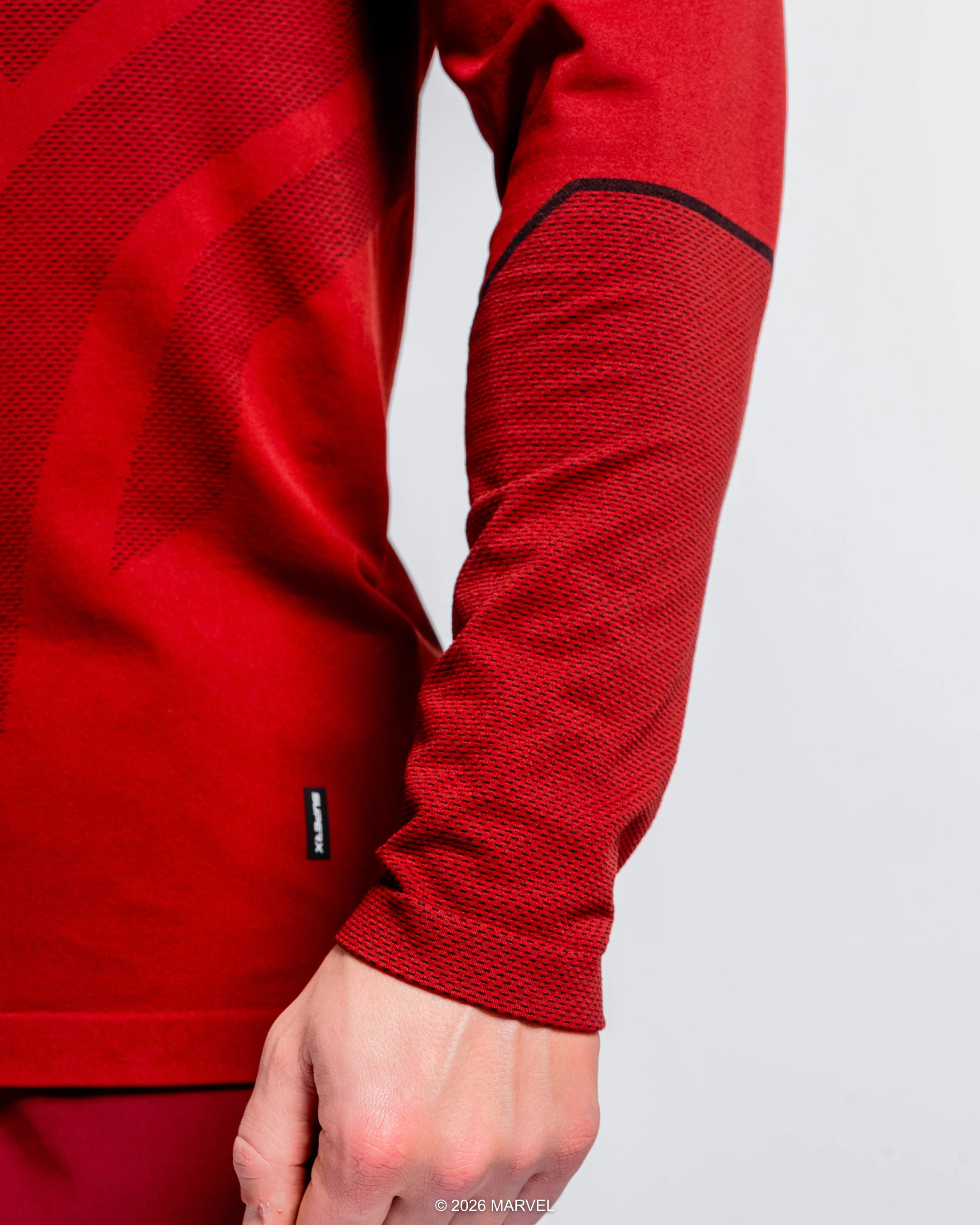 DAREDEVIL Super Suit™ Compression Pullover Hoodie - Crimson - Image 10