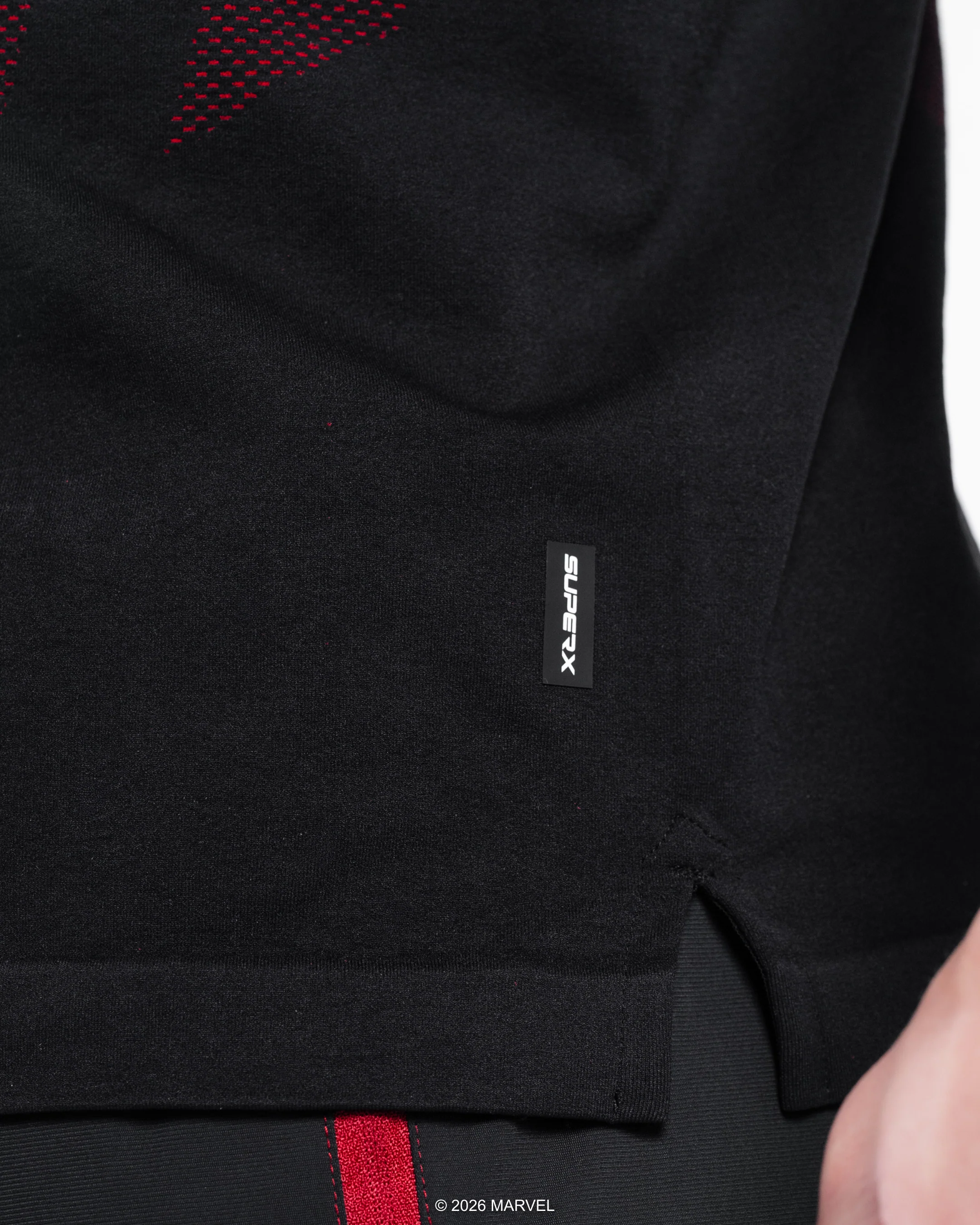DAREDEVIL Super Suit™ Compression Short Sleeve - Midnight Black - Image 11
