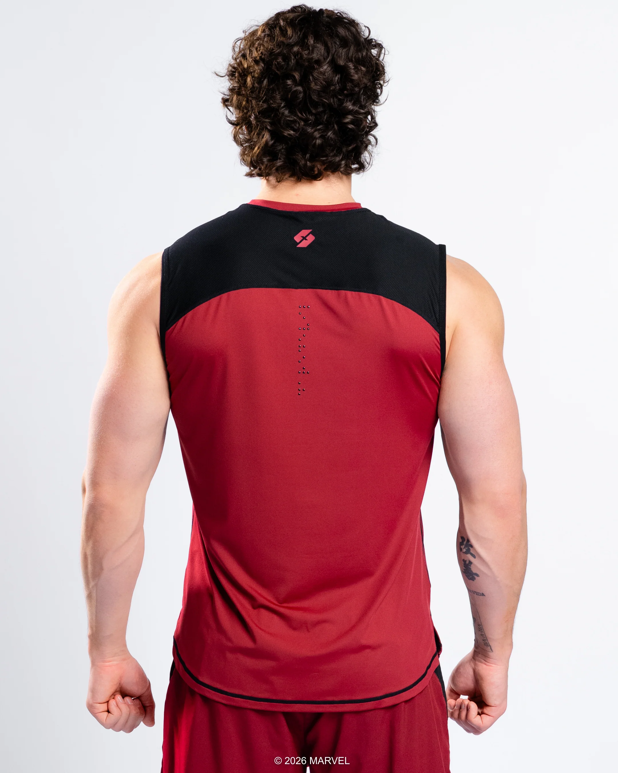 DAREDEVIL Performance Tank Top - Crimson - Image 2