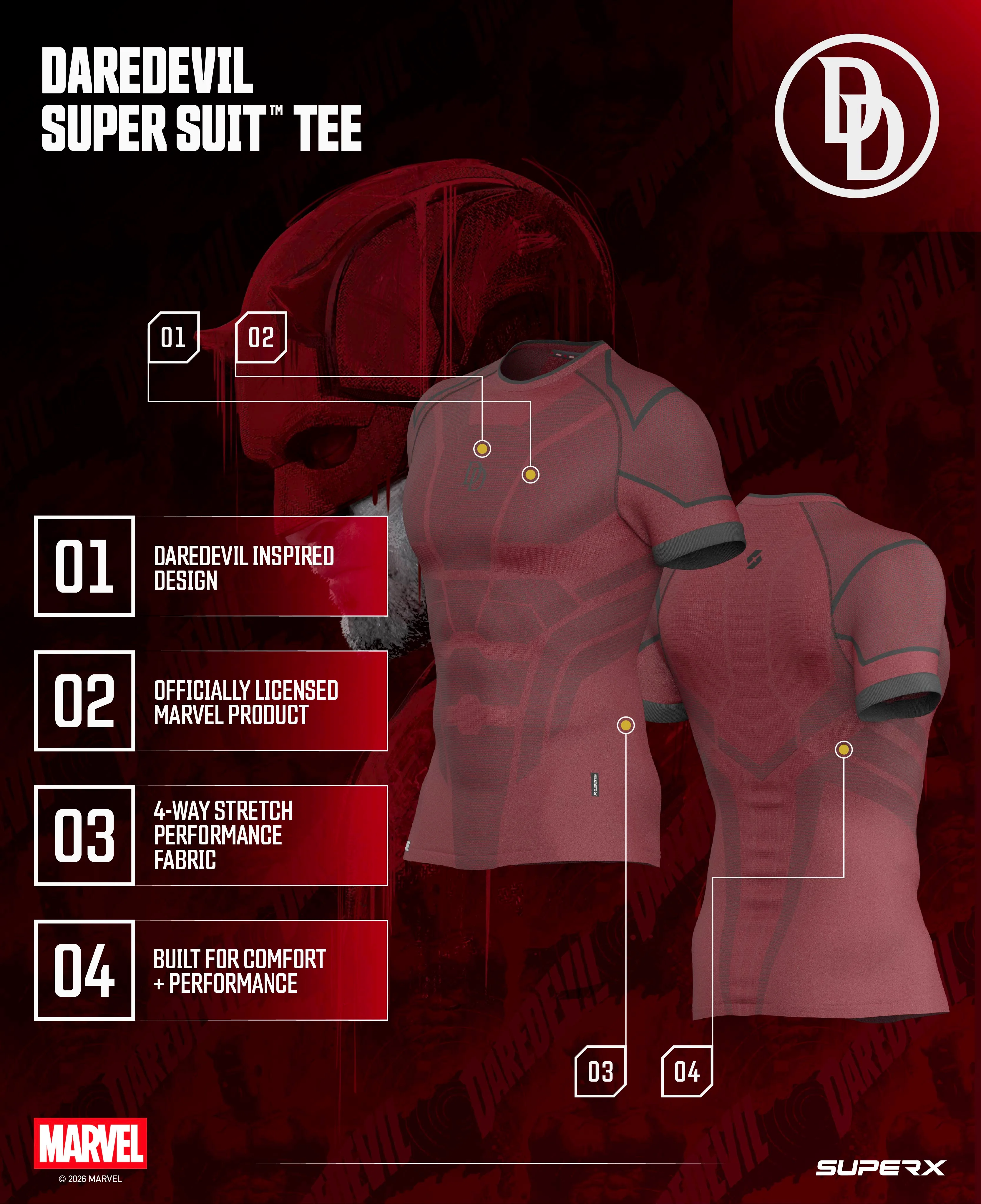 DAREDEVIL Super Suit™ Compression Bundle - Image 9