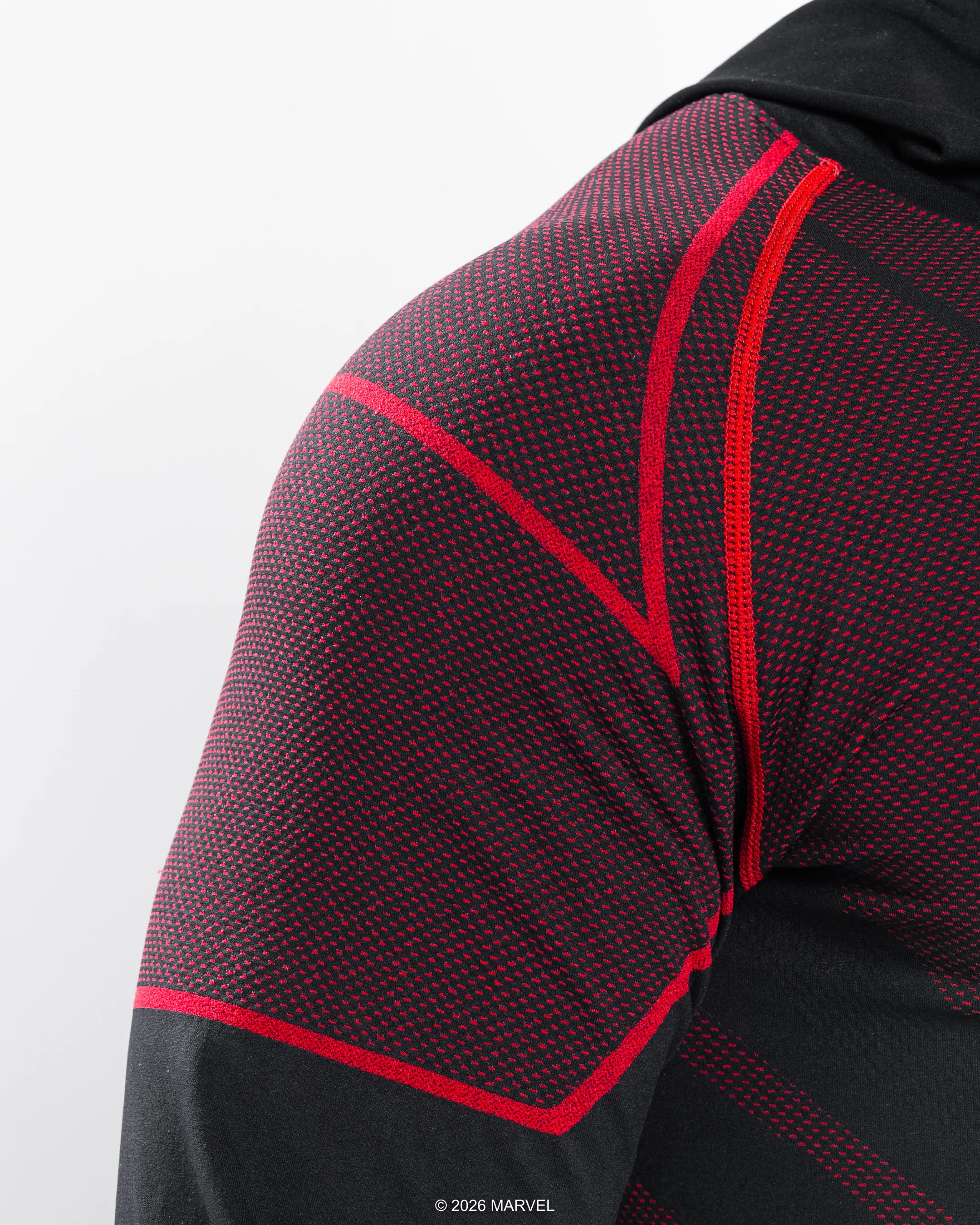 DAREDEVIL Super Suit™ Compression Pullover Hoodie - Midnight Black - Image 6