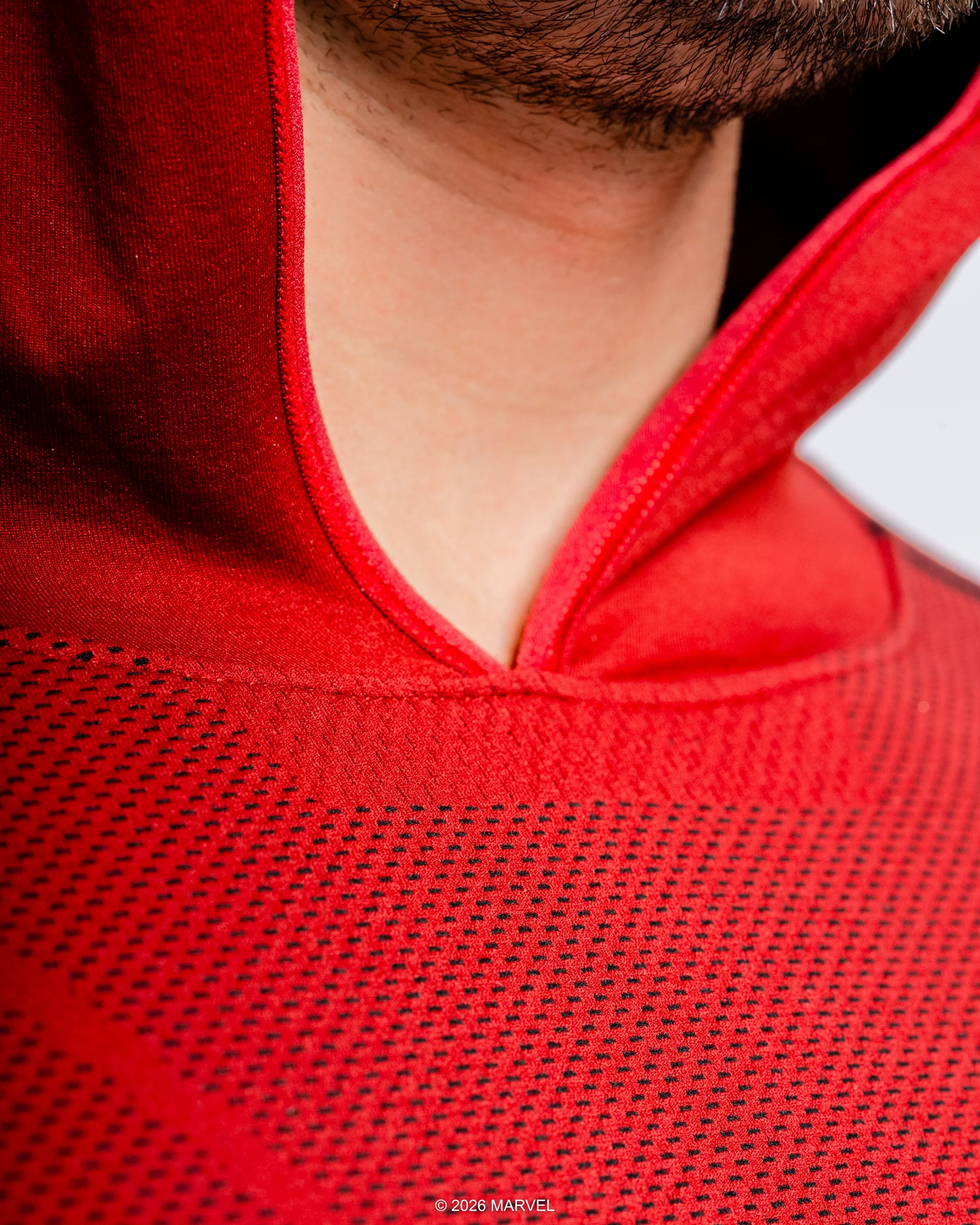 DAREDEVIL Super Suit™ Compression Pullover Hoodie - Crimson - Image 13
