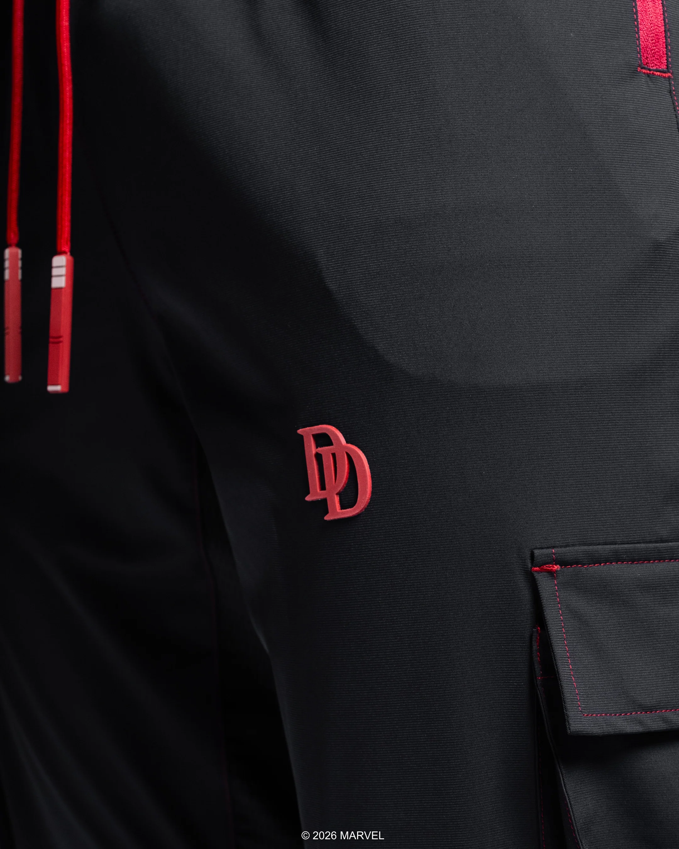 DAREDEVIL Performance High Rib Cargo Stealth Joggers - Image 3