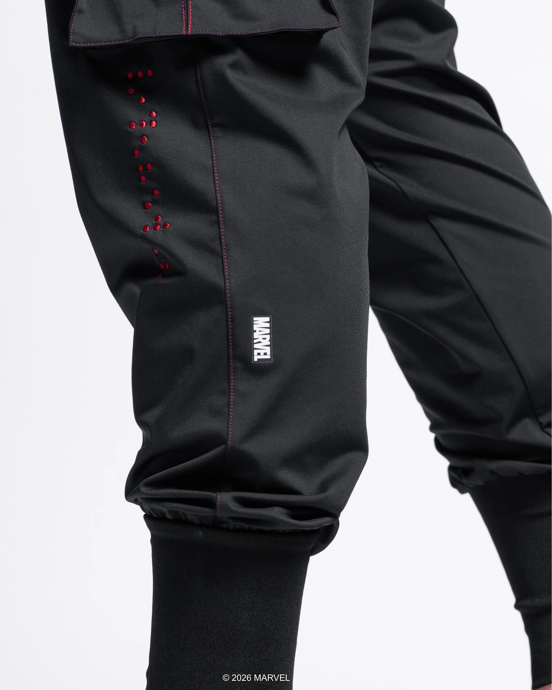 DAREDEVIL Performance High Rib Cargo Stealth Joggers - Image 9