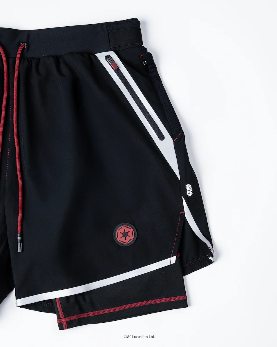 DARTH VADER Death Star Performance 7" Liner Shorts - Image 4