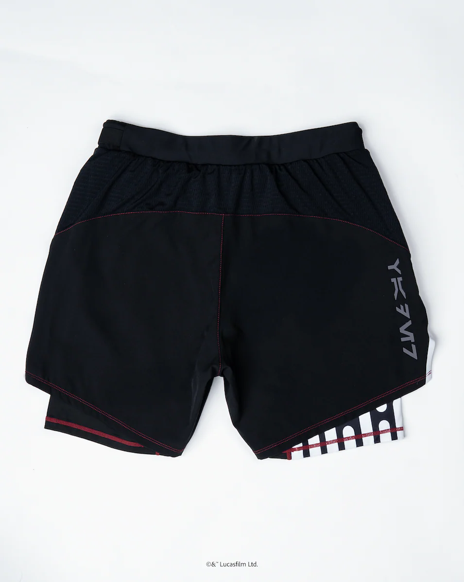 DARTH VADER Death Star Performance 7" Liner Shorts - Image 5