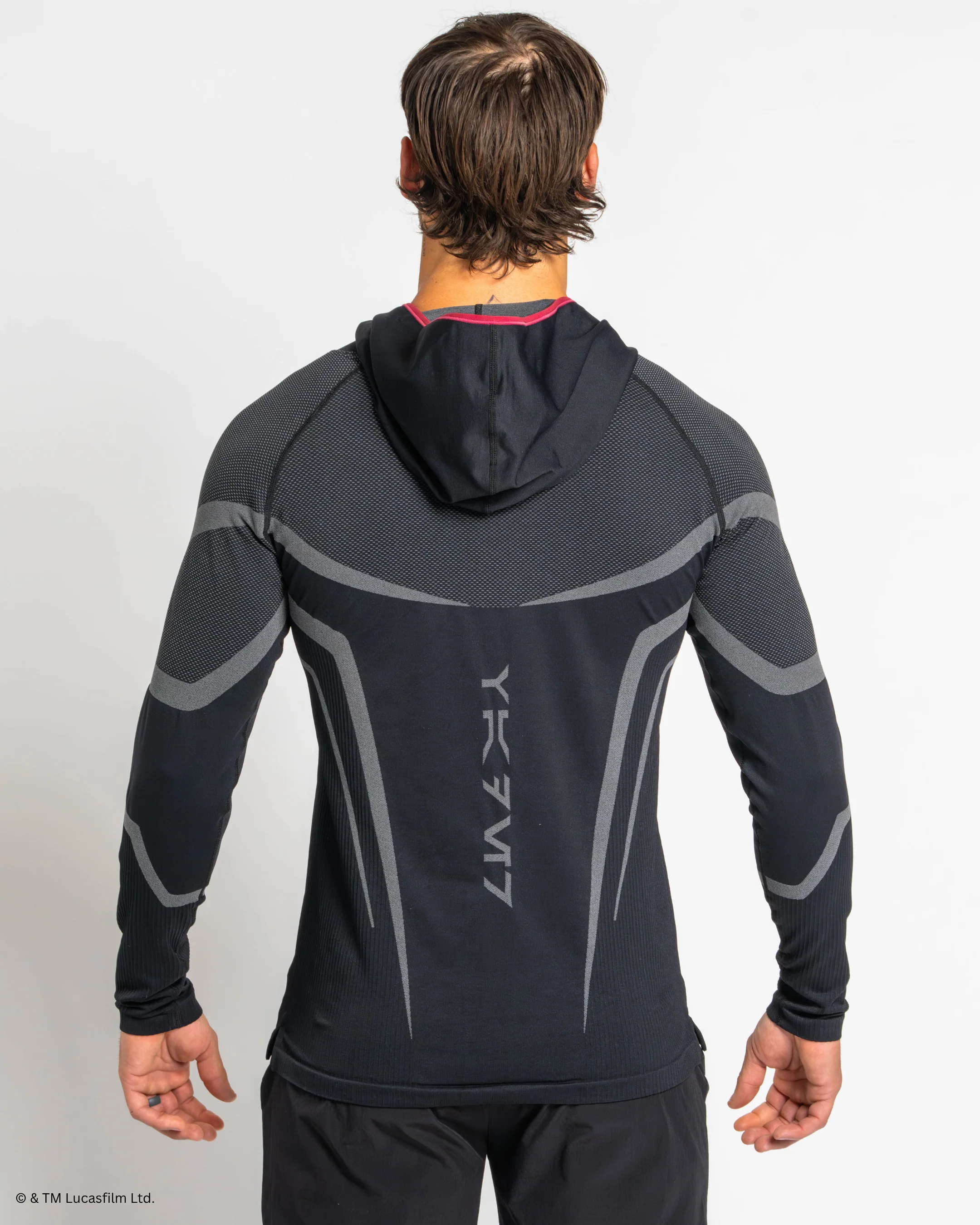 DARTH VADER Super Suit⢠Compression Pullover Hoodie - Image 2