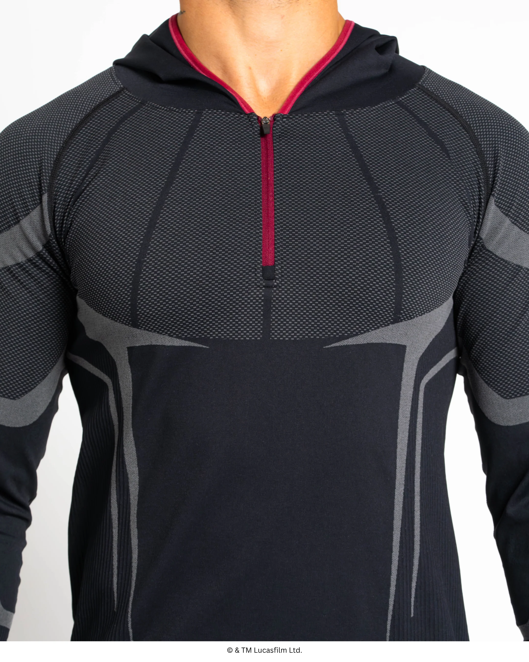 DARTH VADER Super Suit⢠Compression Pullover Hoodie - Image 5