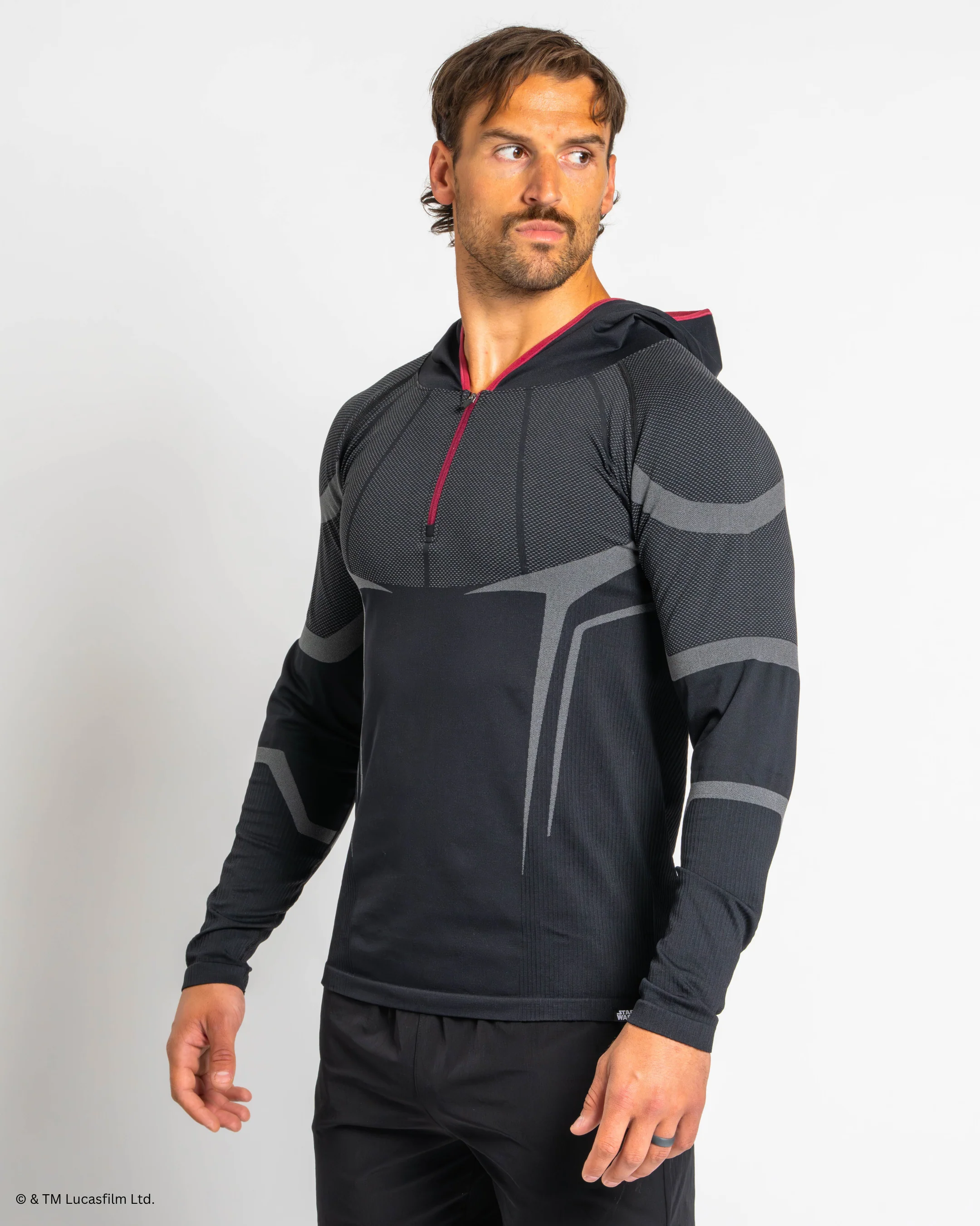 DARTH VADER Super Suit⢠Compression Pullover Hoodie - Image 8