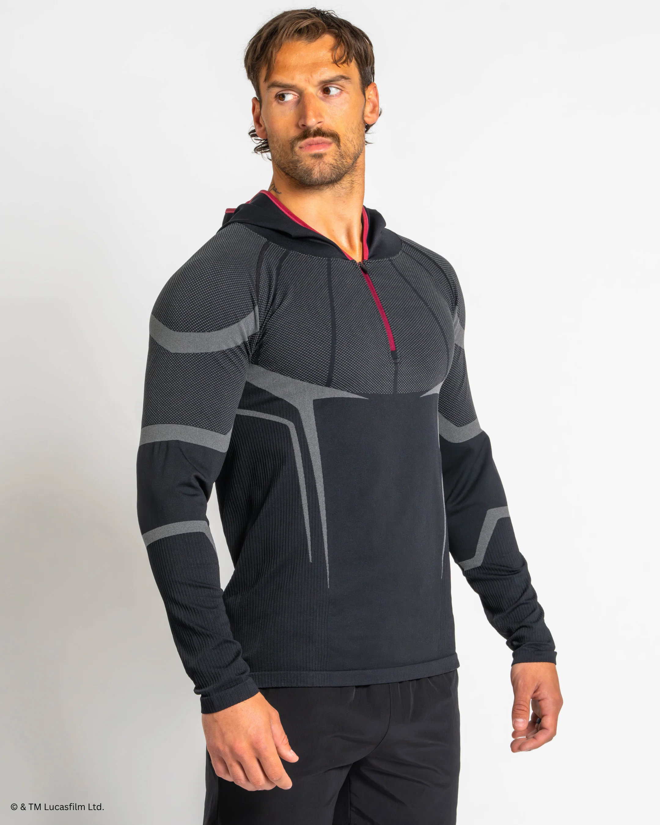 DARTH VADER Super Suit⢠Compression Pullover Hoodie - Image 9