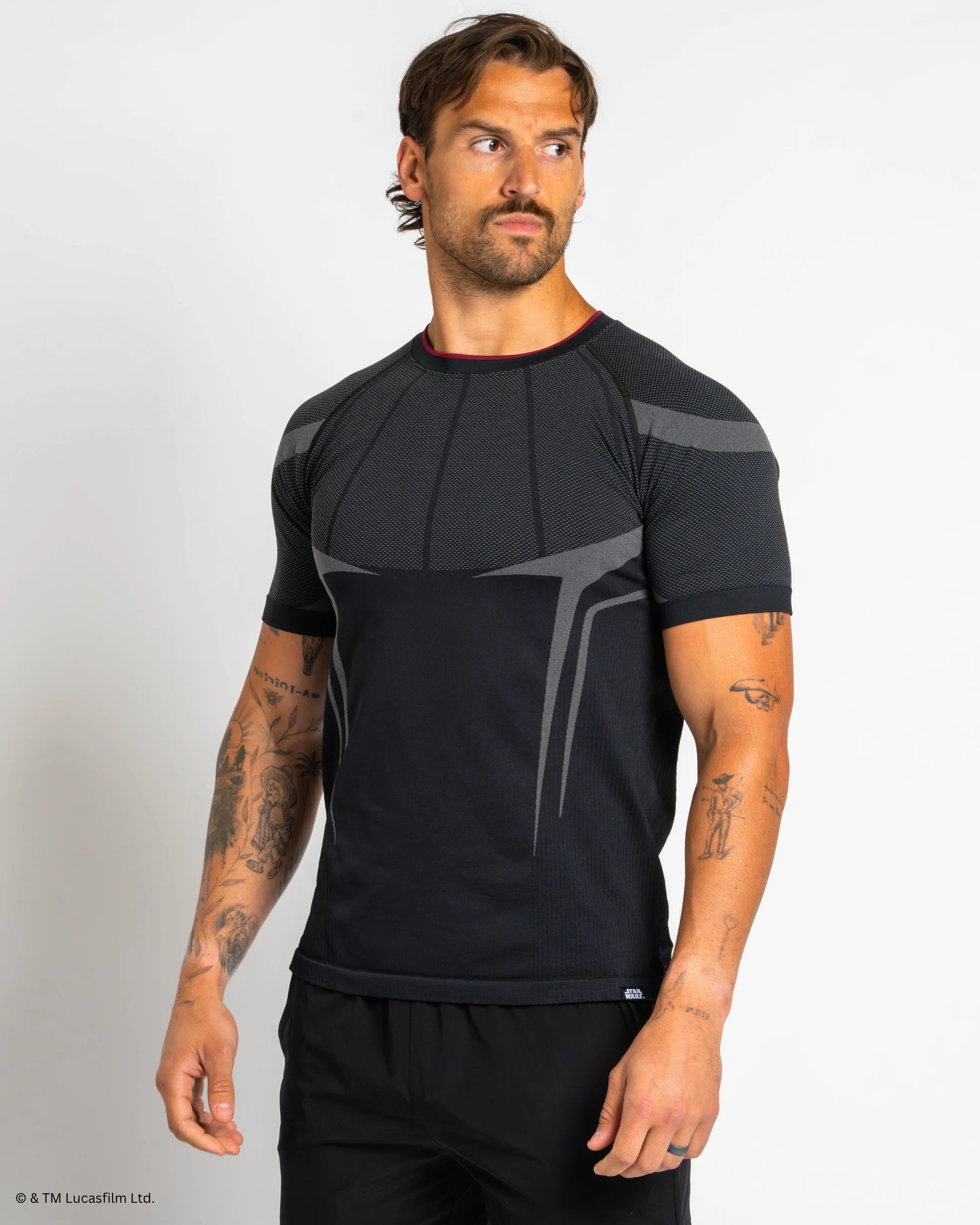 DARTH VADER Super Suit⢠Compression Short Sleeve - Image 5