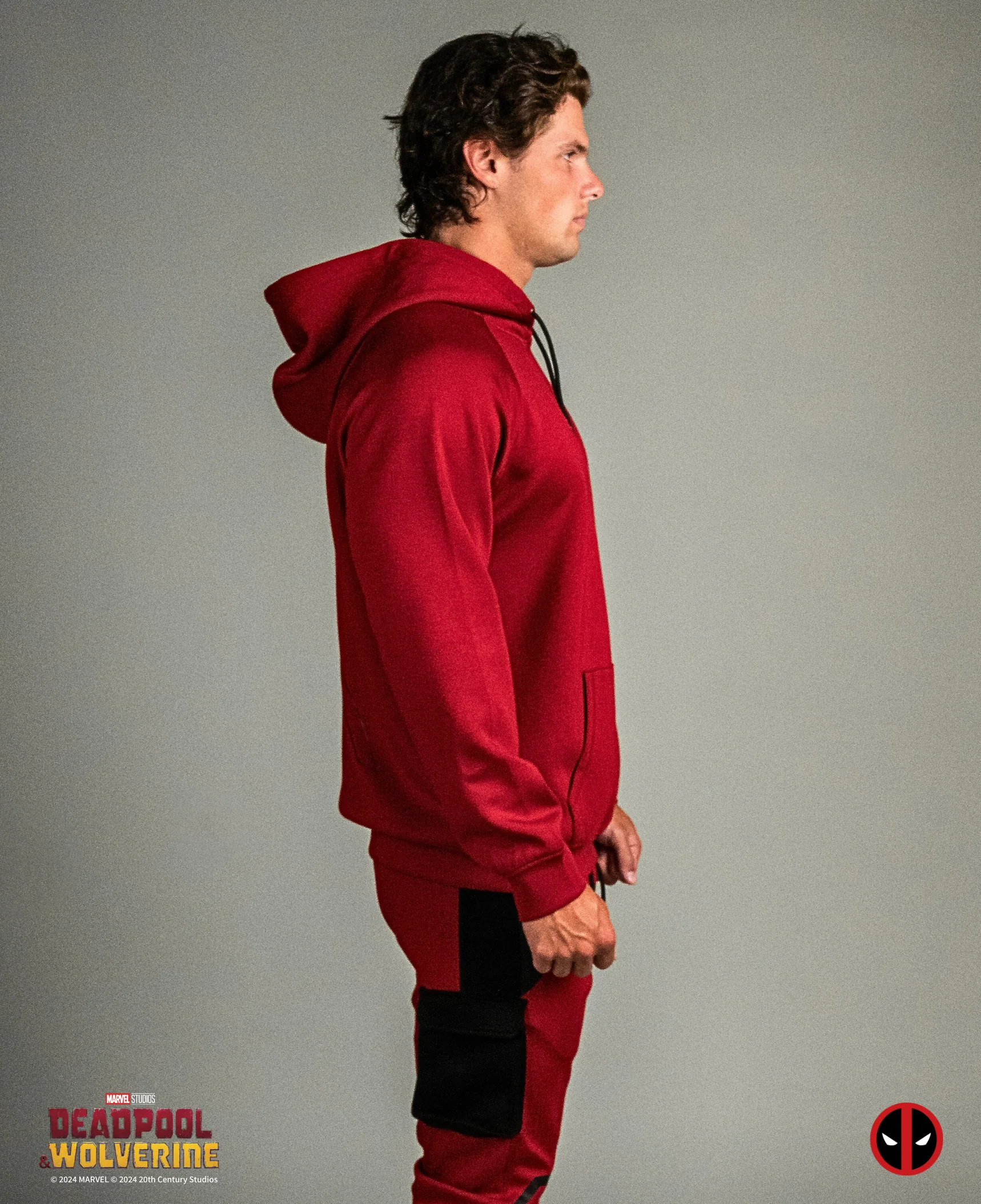 DEADPOOL Maximum Effort Pullover - Red - Image 7