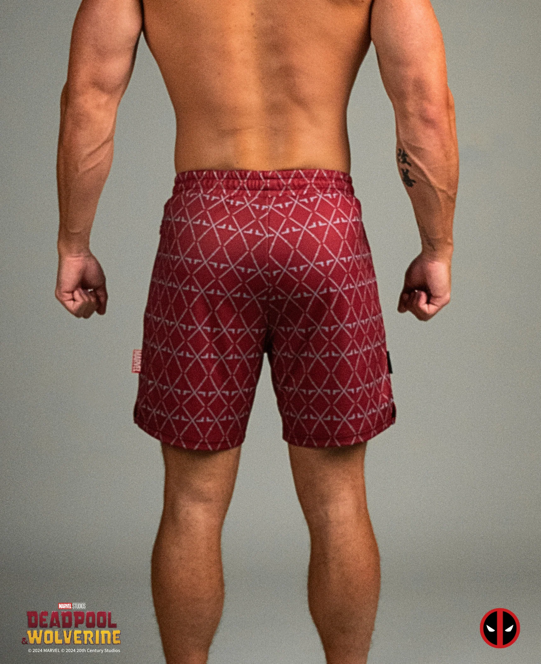 DEADPOOL Shorts - Red - Image 5