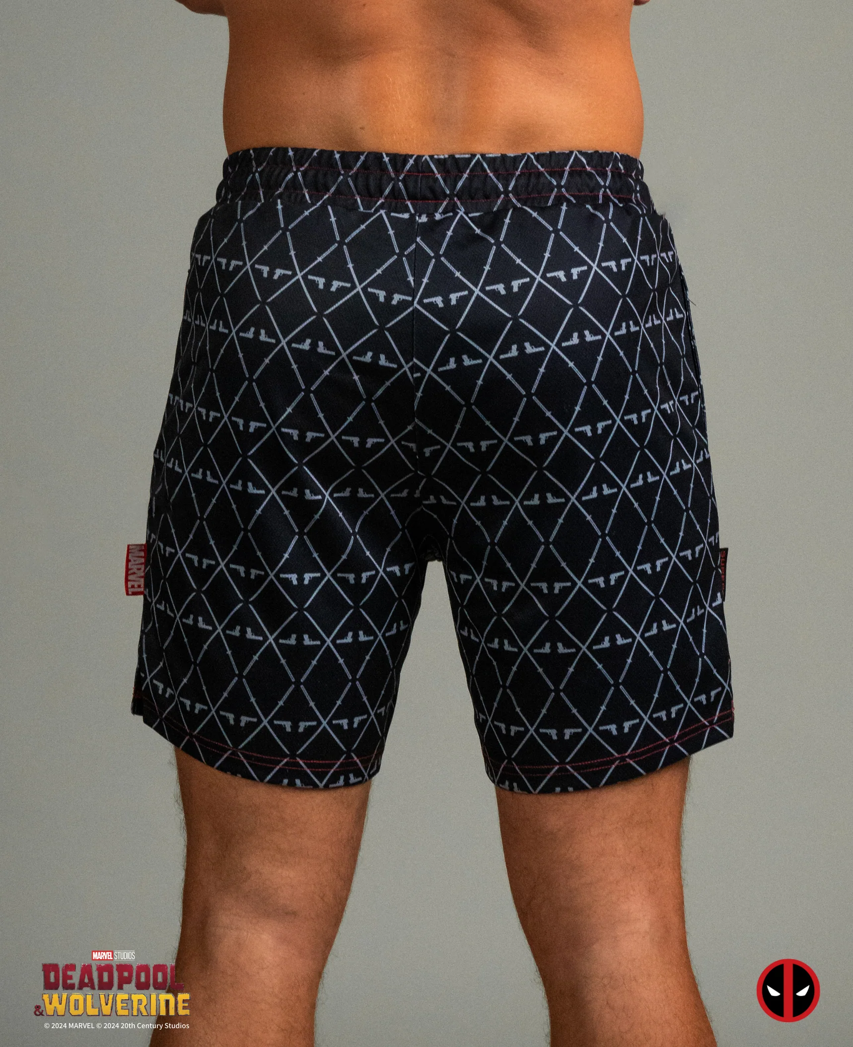 DEADPOOL Shorts - Black - Image 4