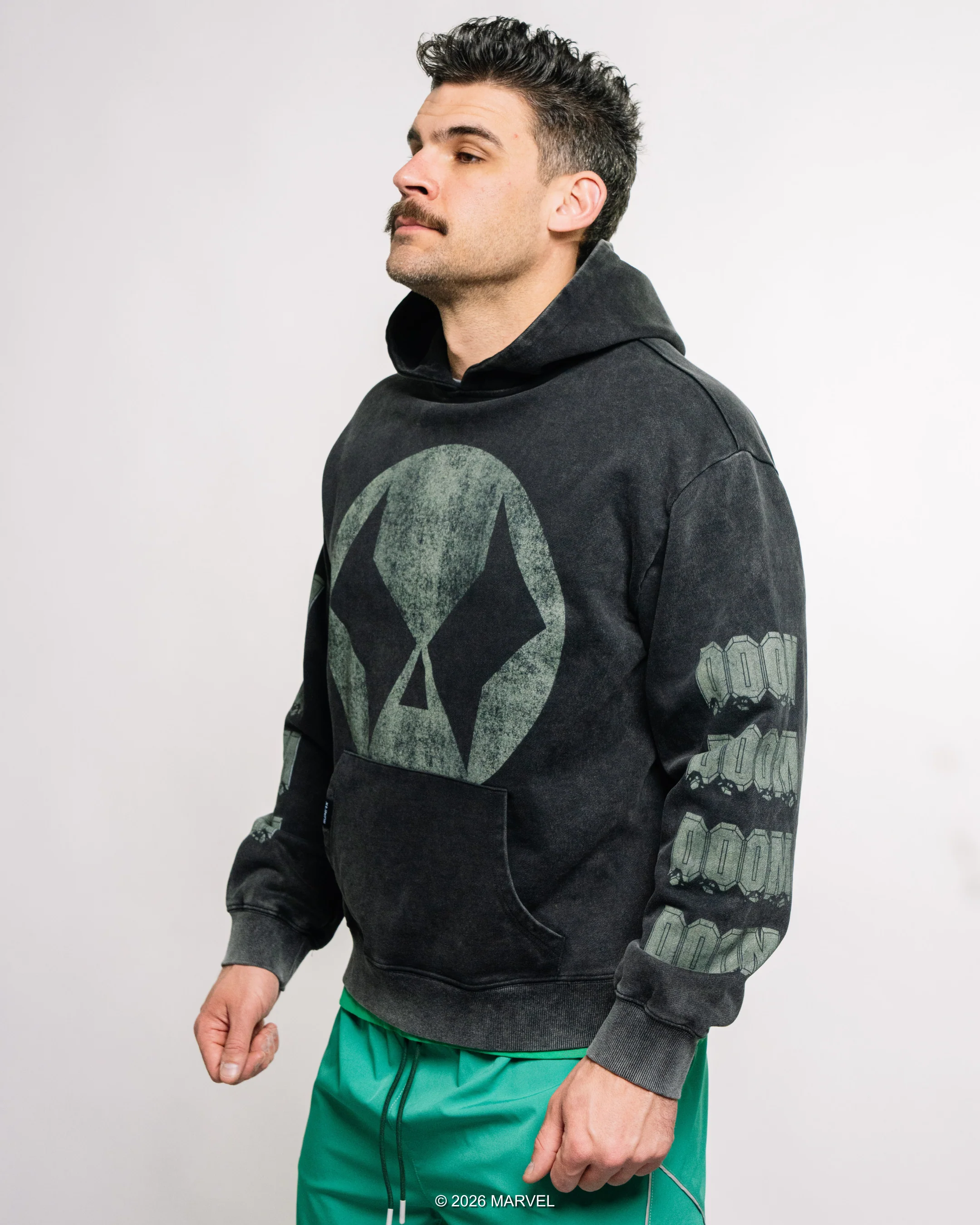 DOCTOR DOOM Unisex Acid Washed Pullover 1 of 250 - Image 11