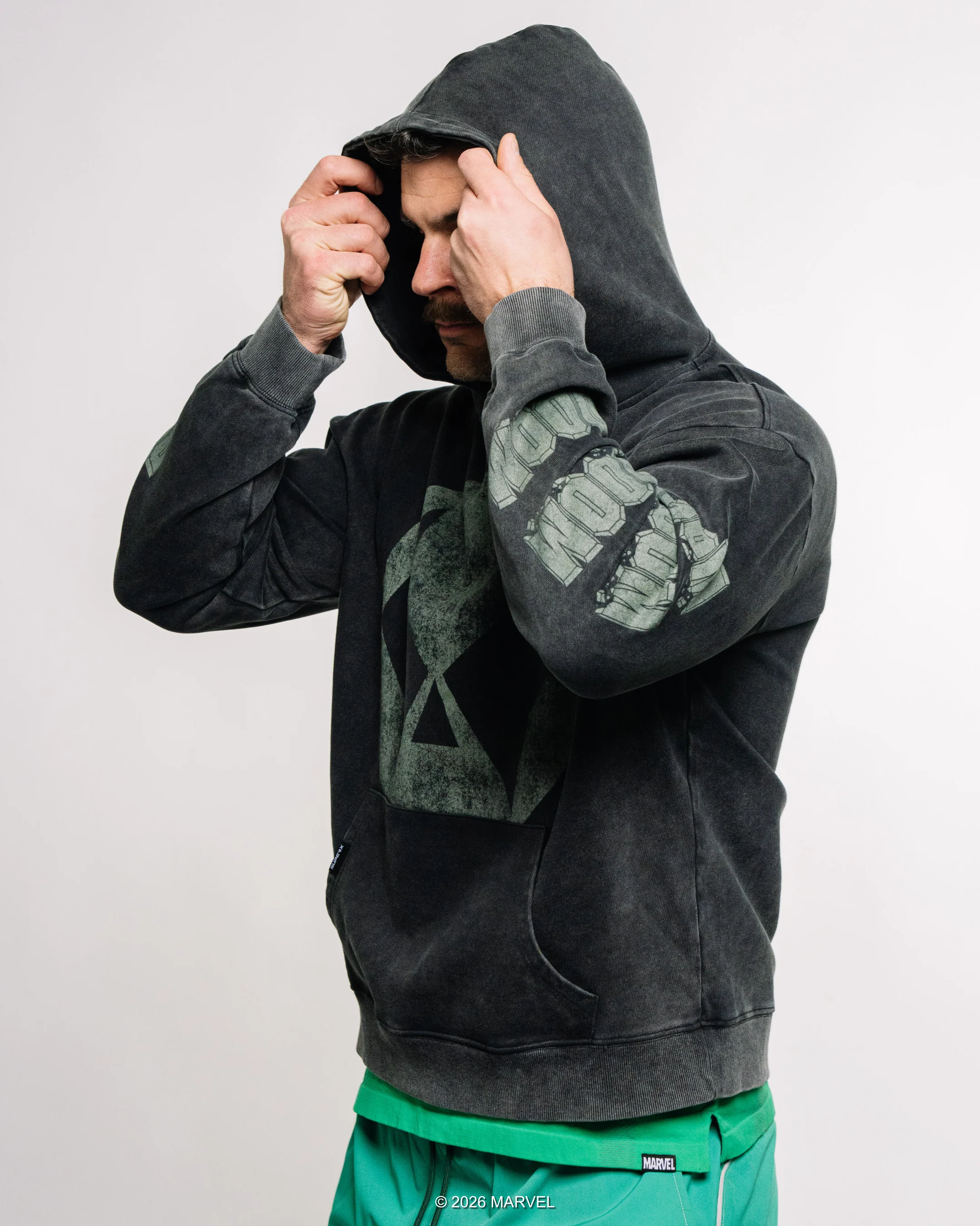 DOCTOR DOOM Unisex Acid Washed Pullover 1 of 250 - Image 12
