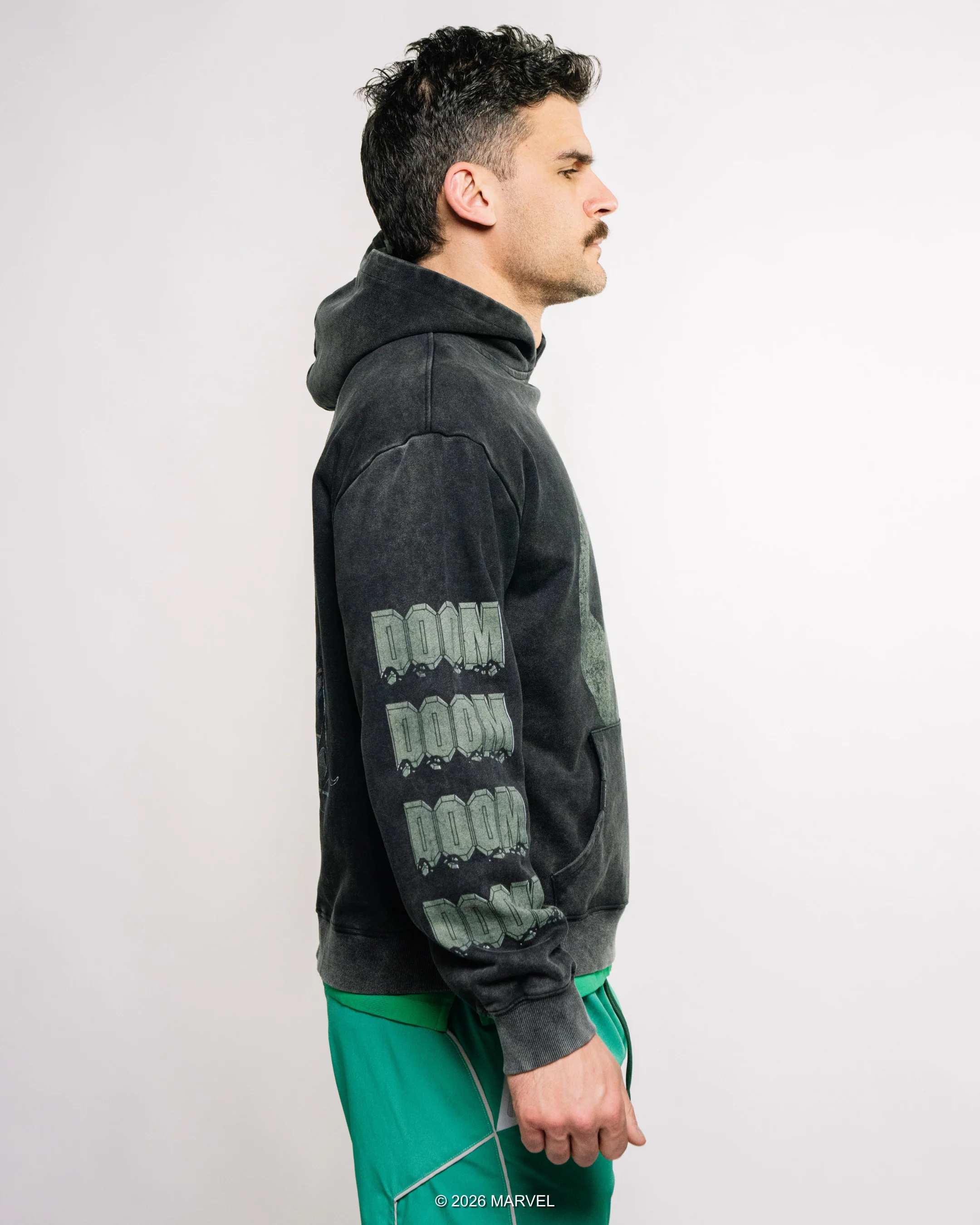 DOCTOR DOOM Unisex Acid Washed Pullover 1 of 250 - Image 13