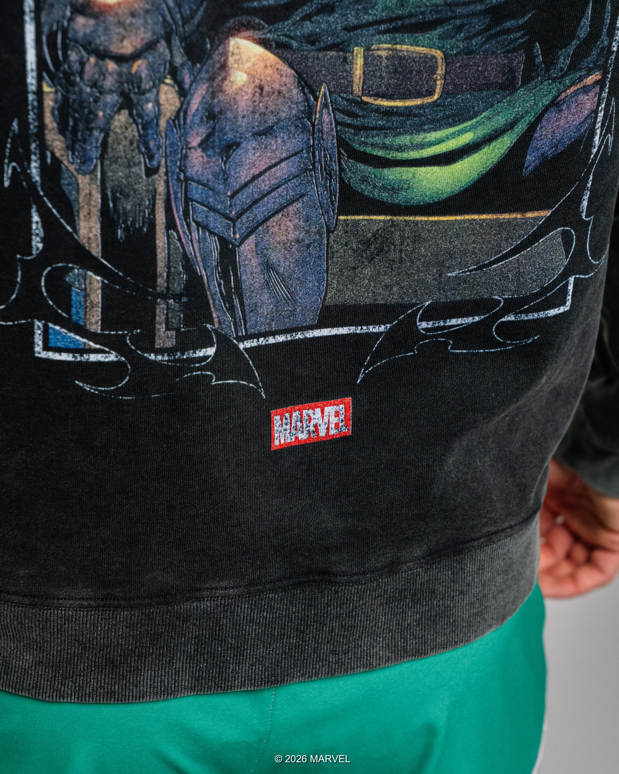 DOCTOR DOOM Unisex Acid Washed Pullover 1 of 250 - Image 15