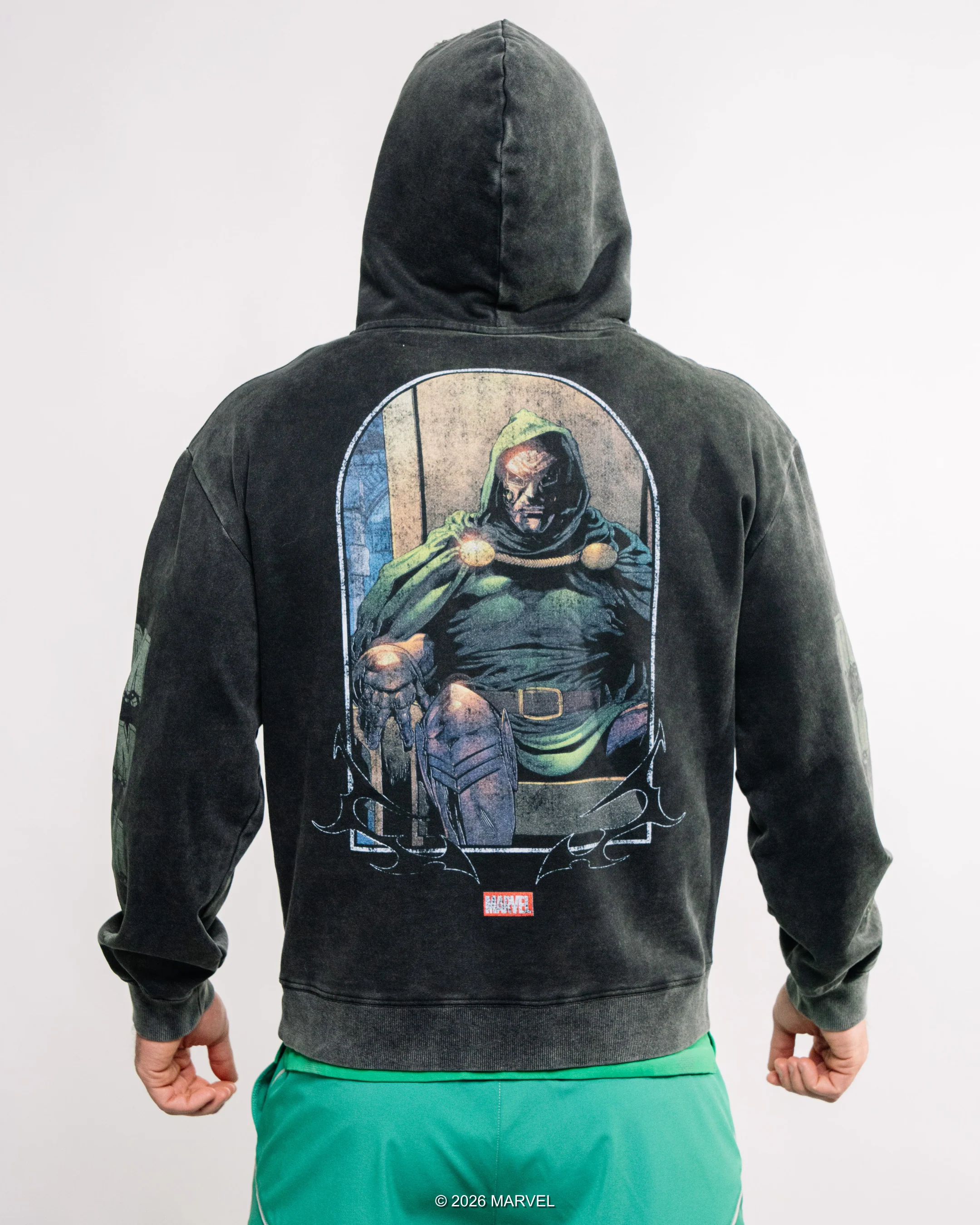 DOCTOR DOOM Unisex Acid Washed Pullover 1 of 250 - Image 3