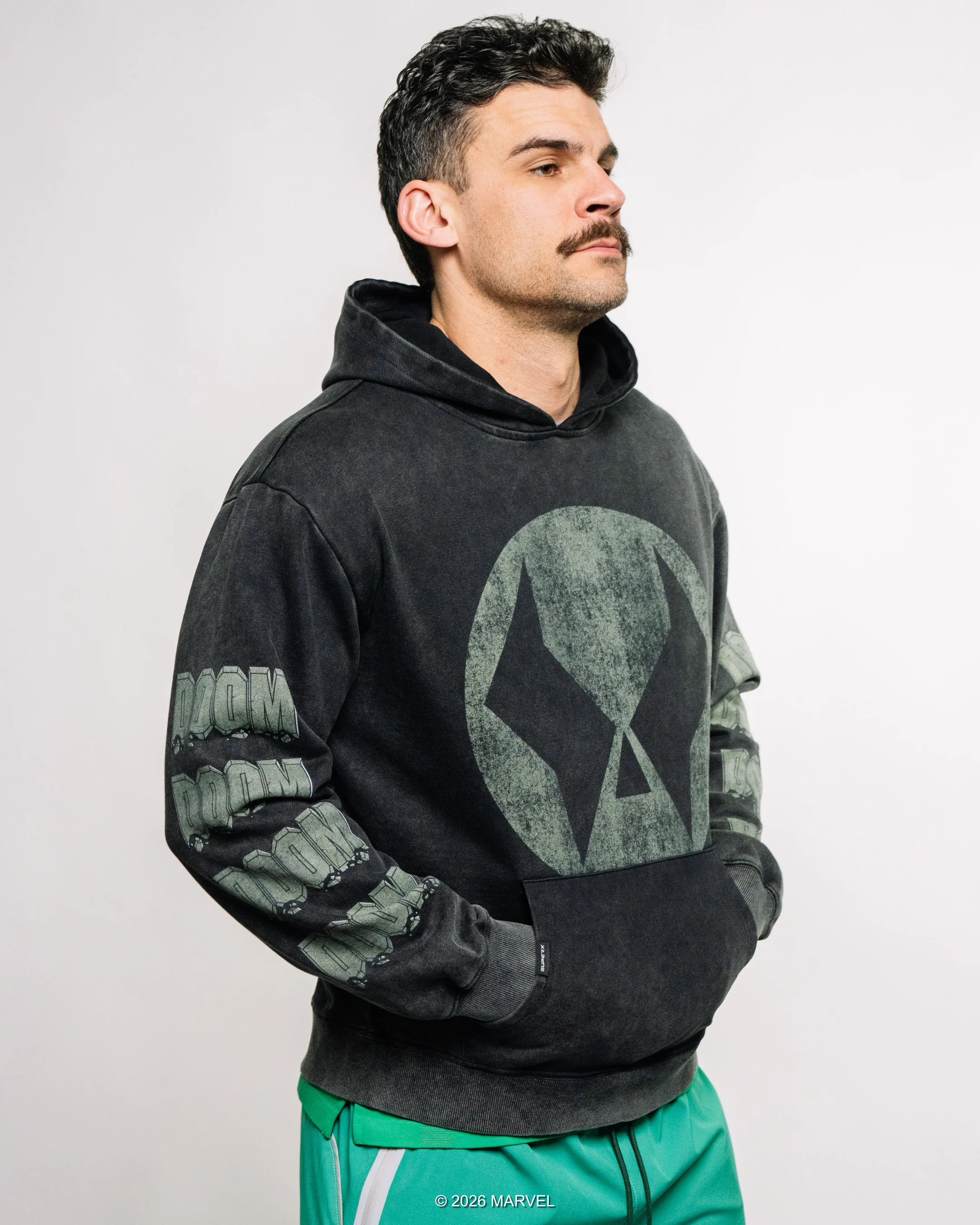 DOCTOR DOOM Unisex Acid Washed Pullover 1 of 250 - Image 4