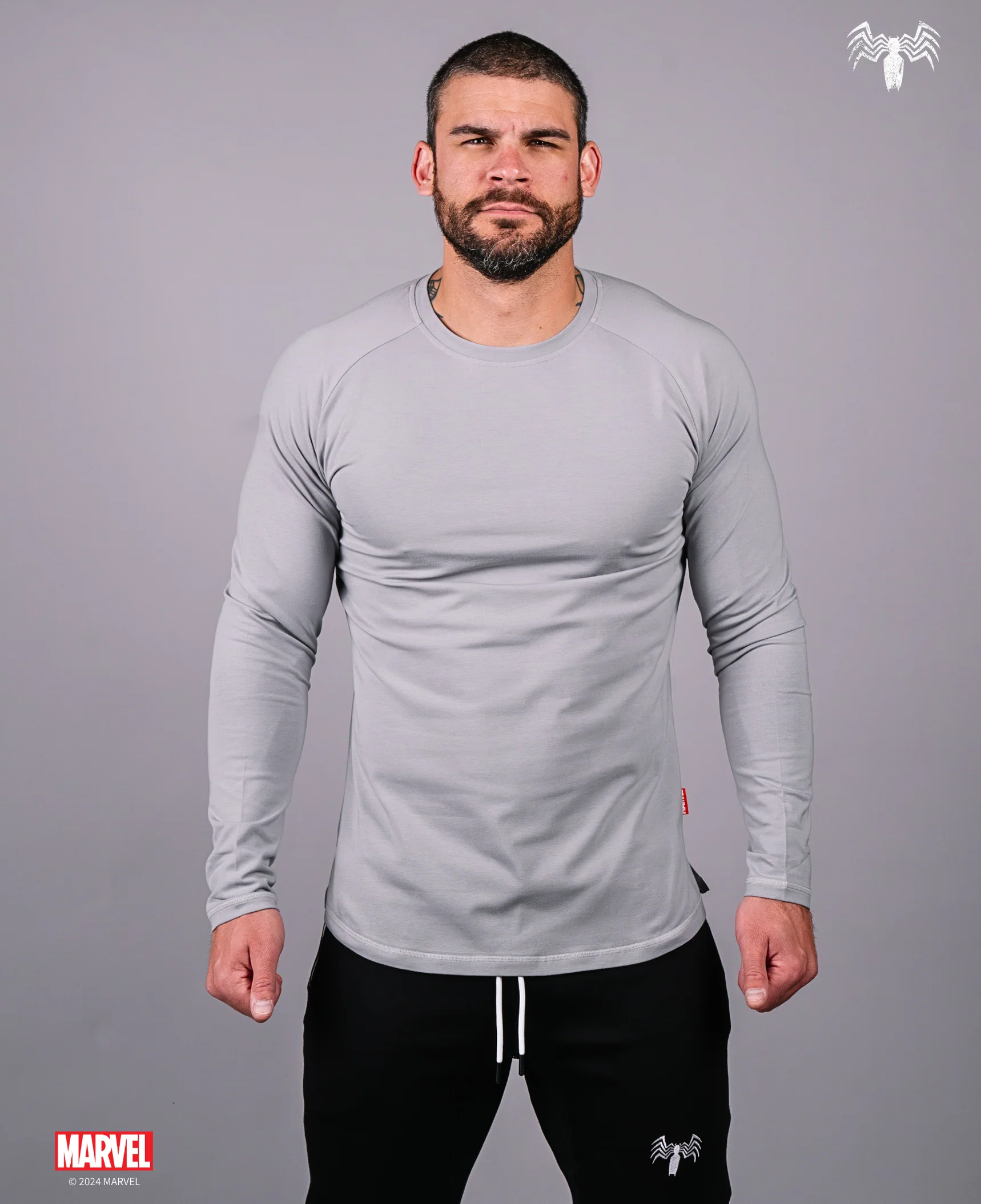 VENOM Essentials Long Sleeve - Concrete - Image 4
