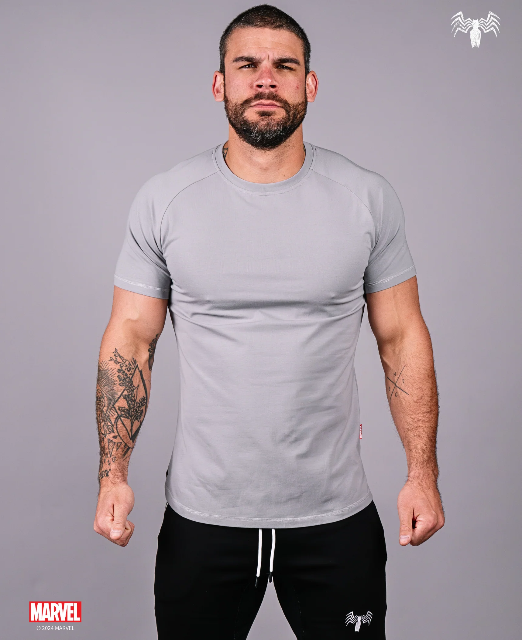 VENOM Essentials Short Sleeve - Concrete - Image 4