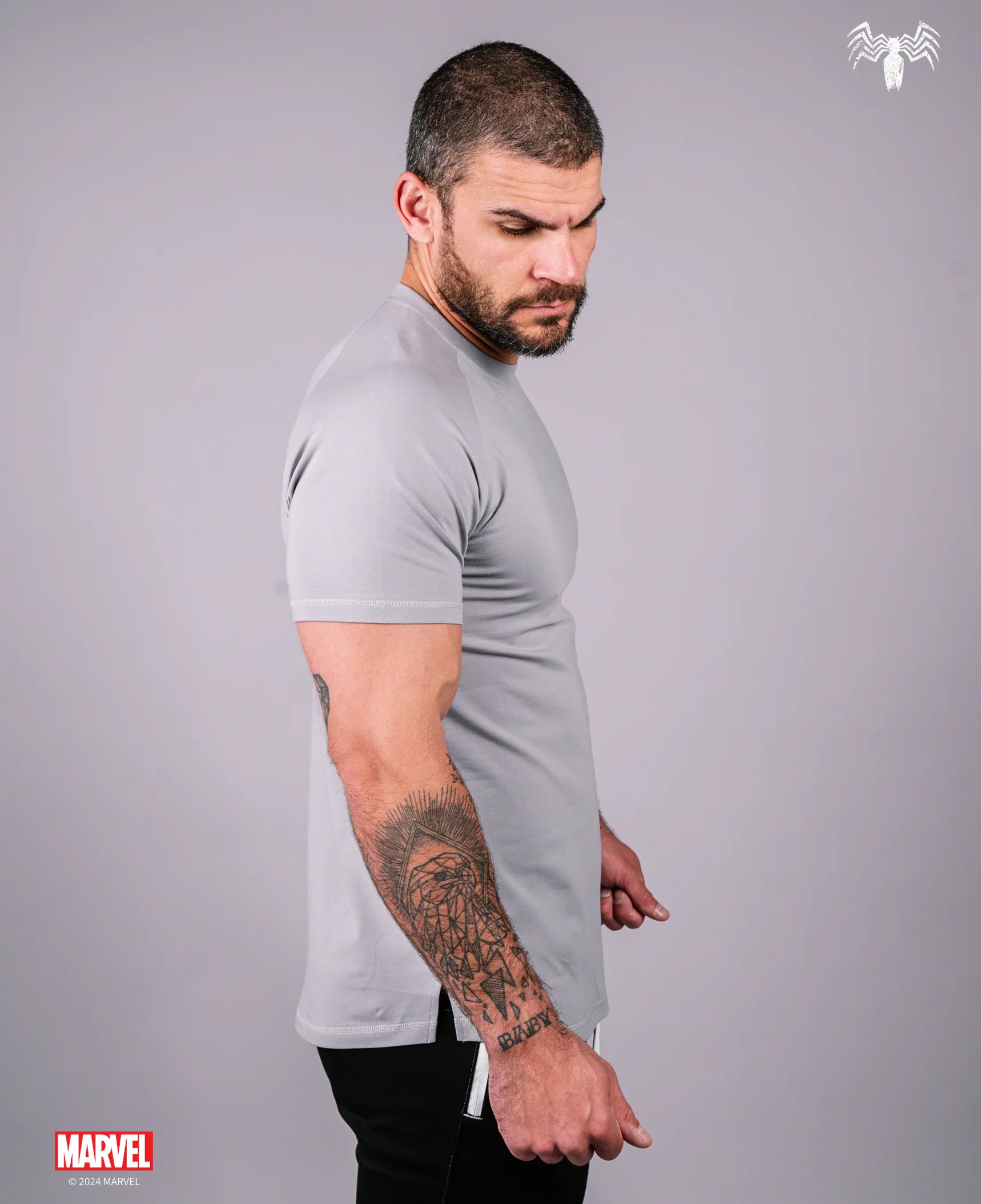 VENOM Essentials Short Sleeve - Concrete - Image 7