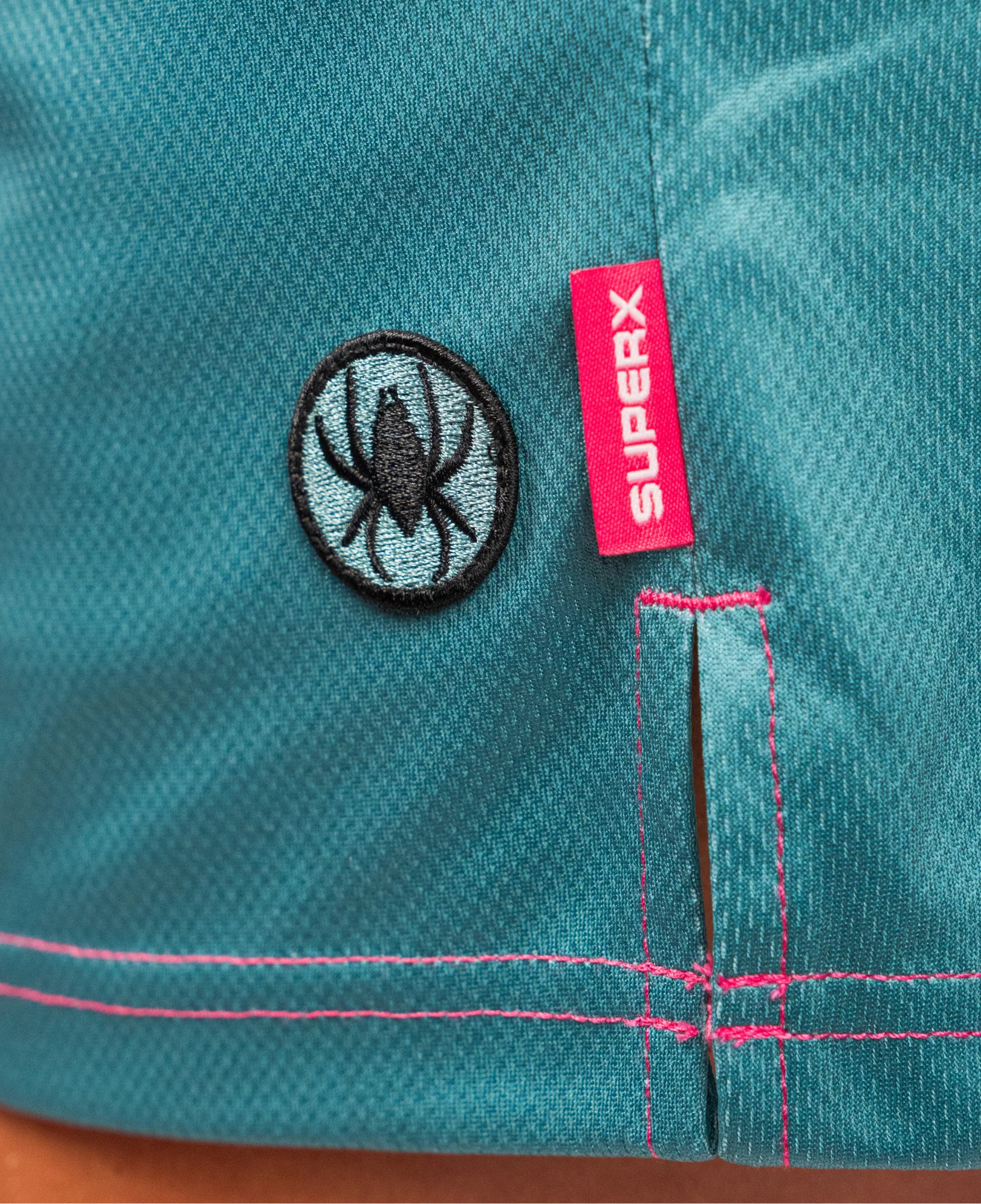 GHOST-SPIDER Performance Graphic Shorts - Teal 1 of 250 - Image 4