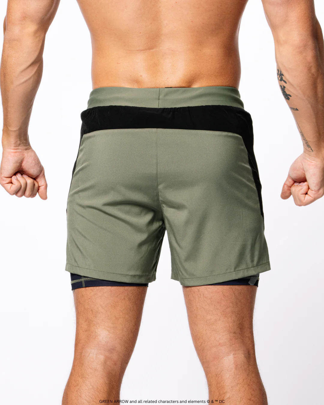 GREEN ARROW™ Arrowhead Performance 7" Shorts w/Liner 1 of 500 - Image 5