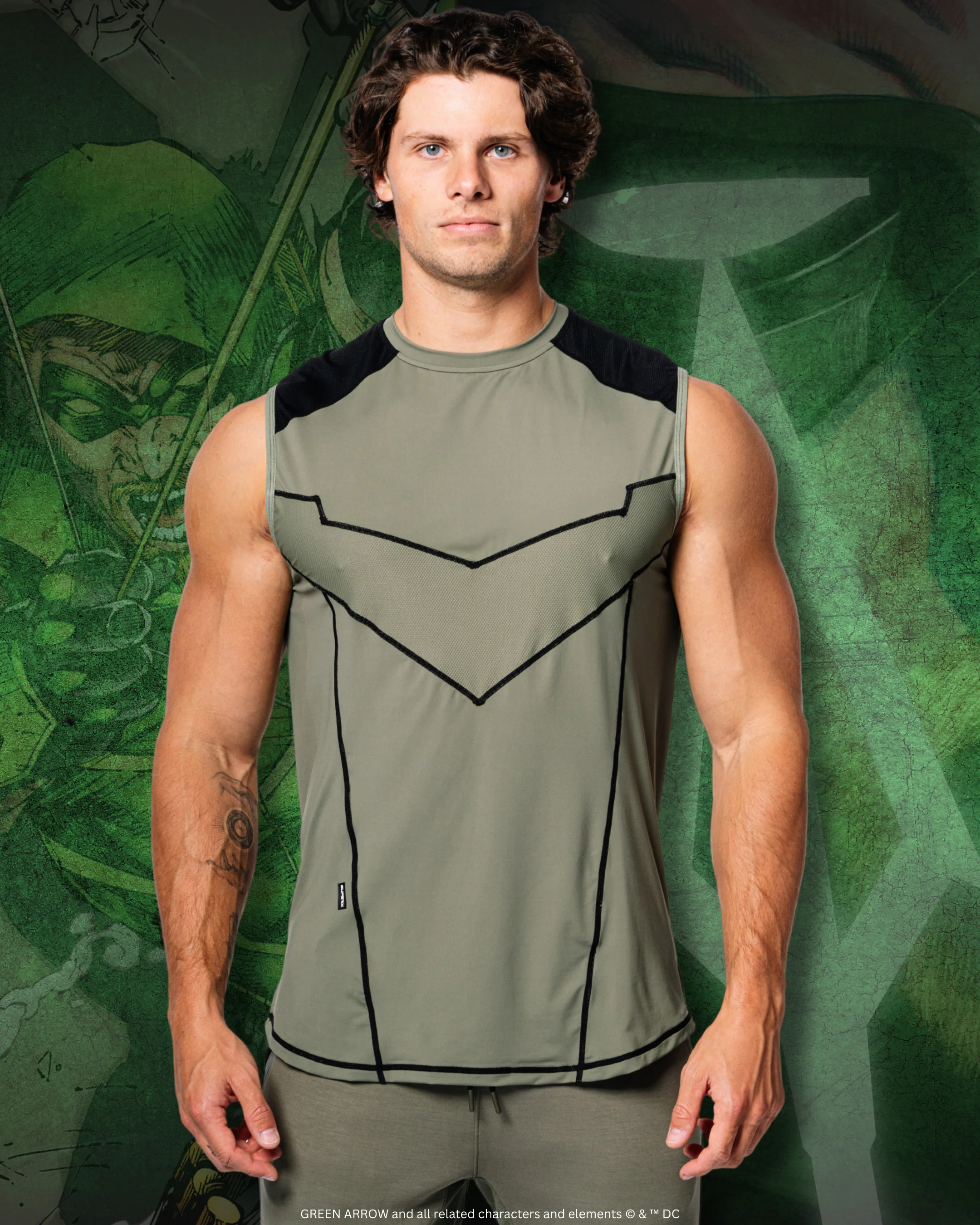 GREEN ARROW™ Archer Performance Cut Off - Image 3