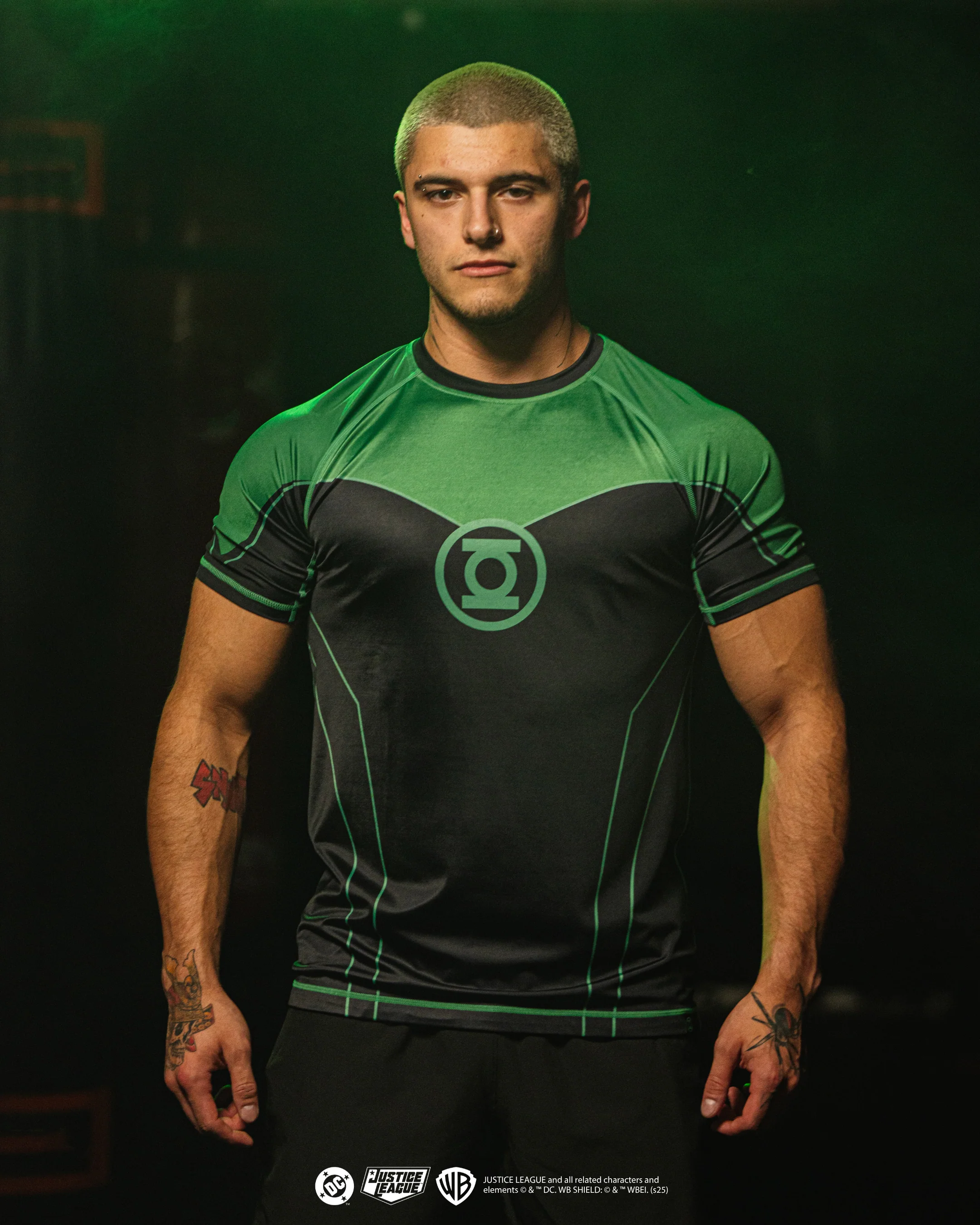 GREEN LANTERN Short Sleeve MMA Rash Guard - Image 19
