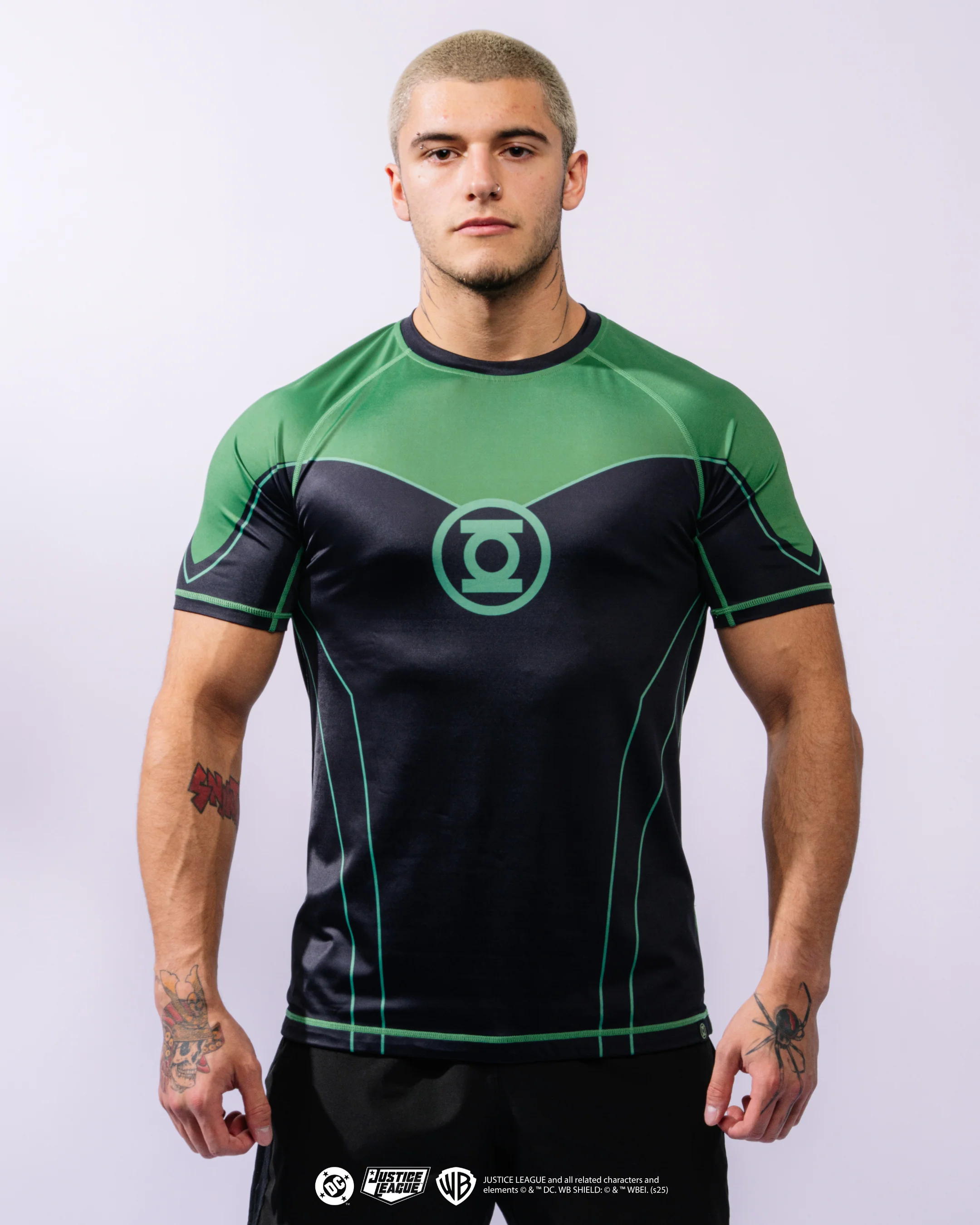 GREEN LANTERN Short Sleeve MMA Rash Guard - Image 20