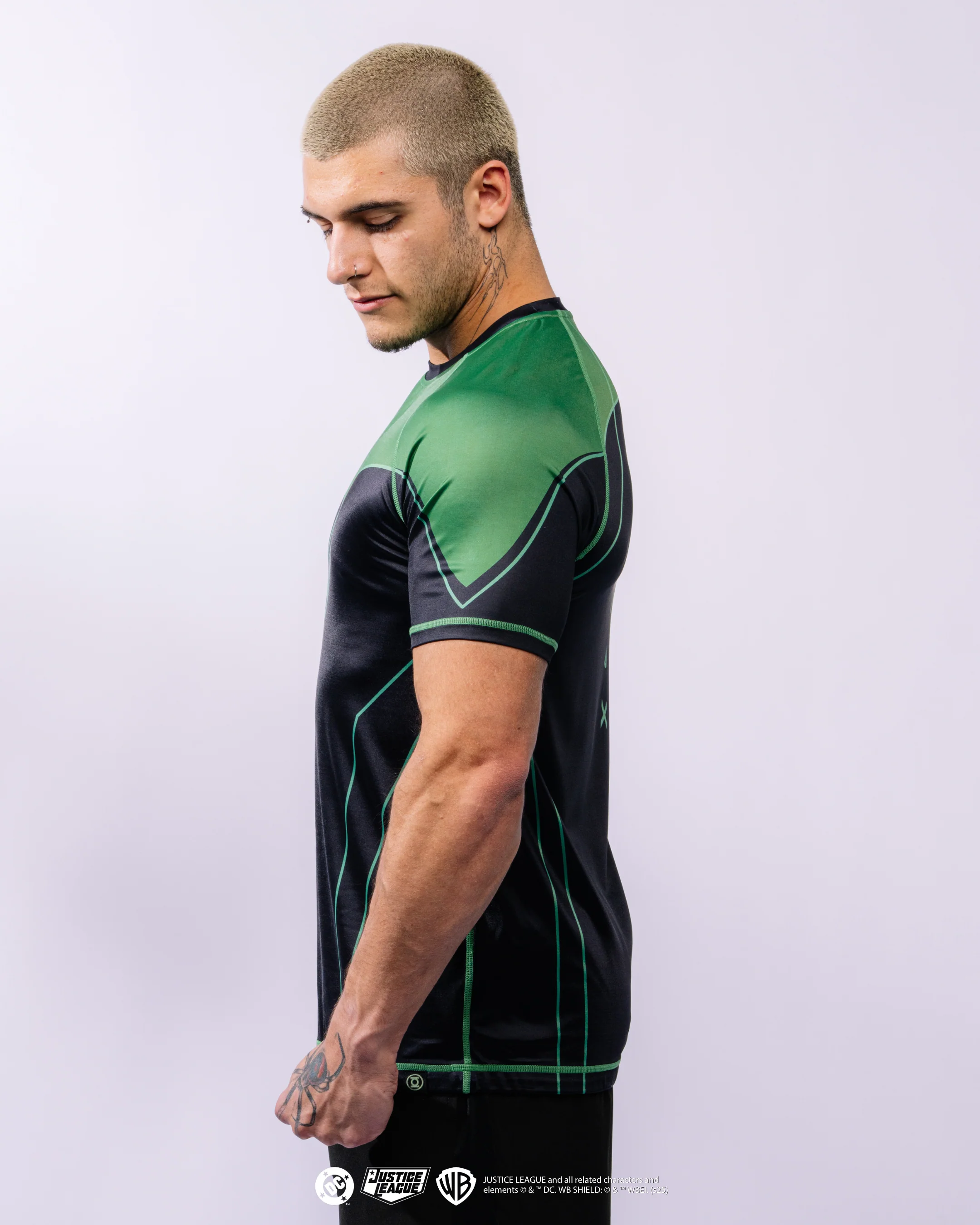 GREEN LANTERN Short Sleeve MMA Rash Guard - Image 21
