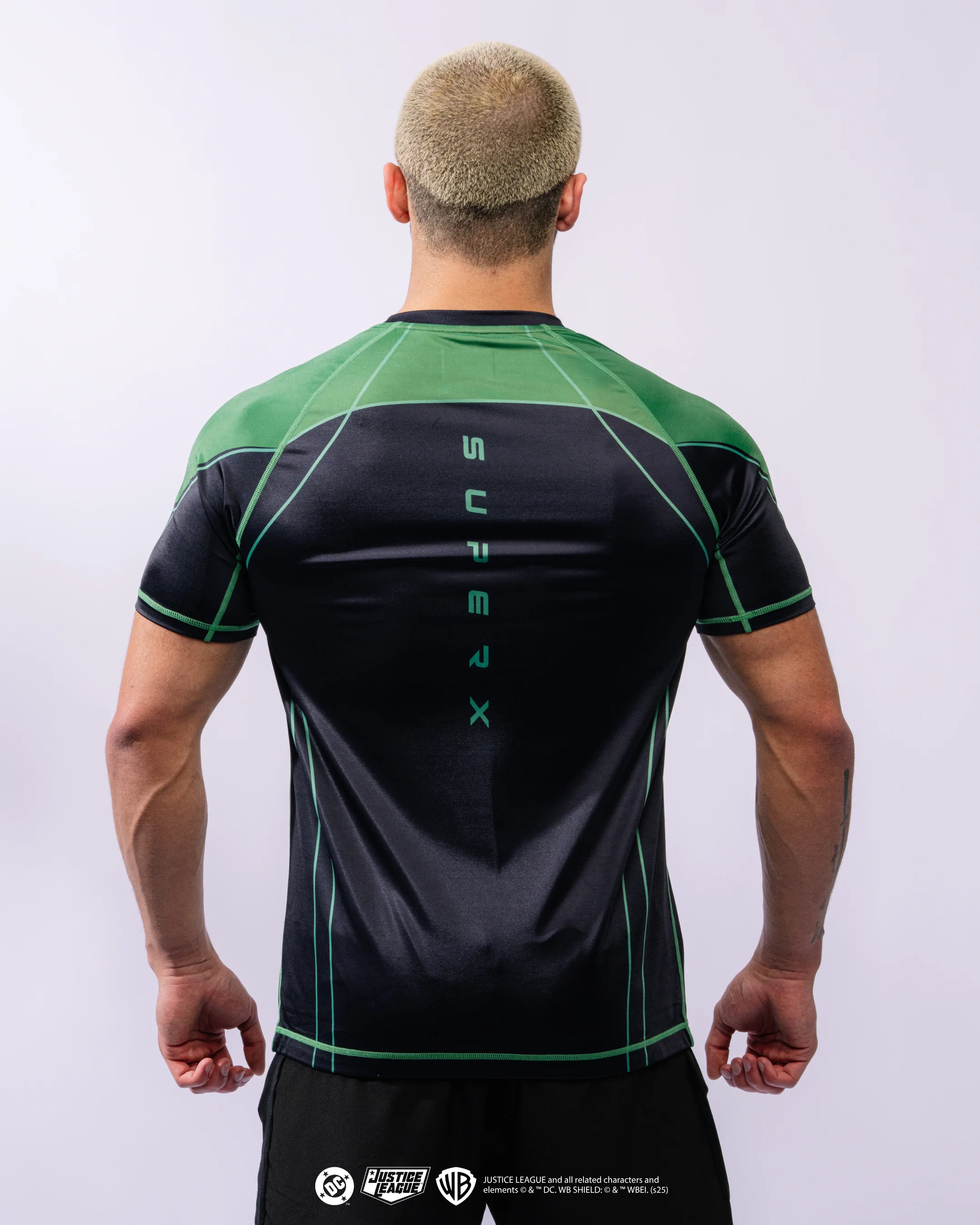 GREEN LANTERN Short Sleeve MMA Rash Guard - Image 5