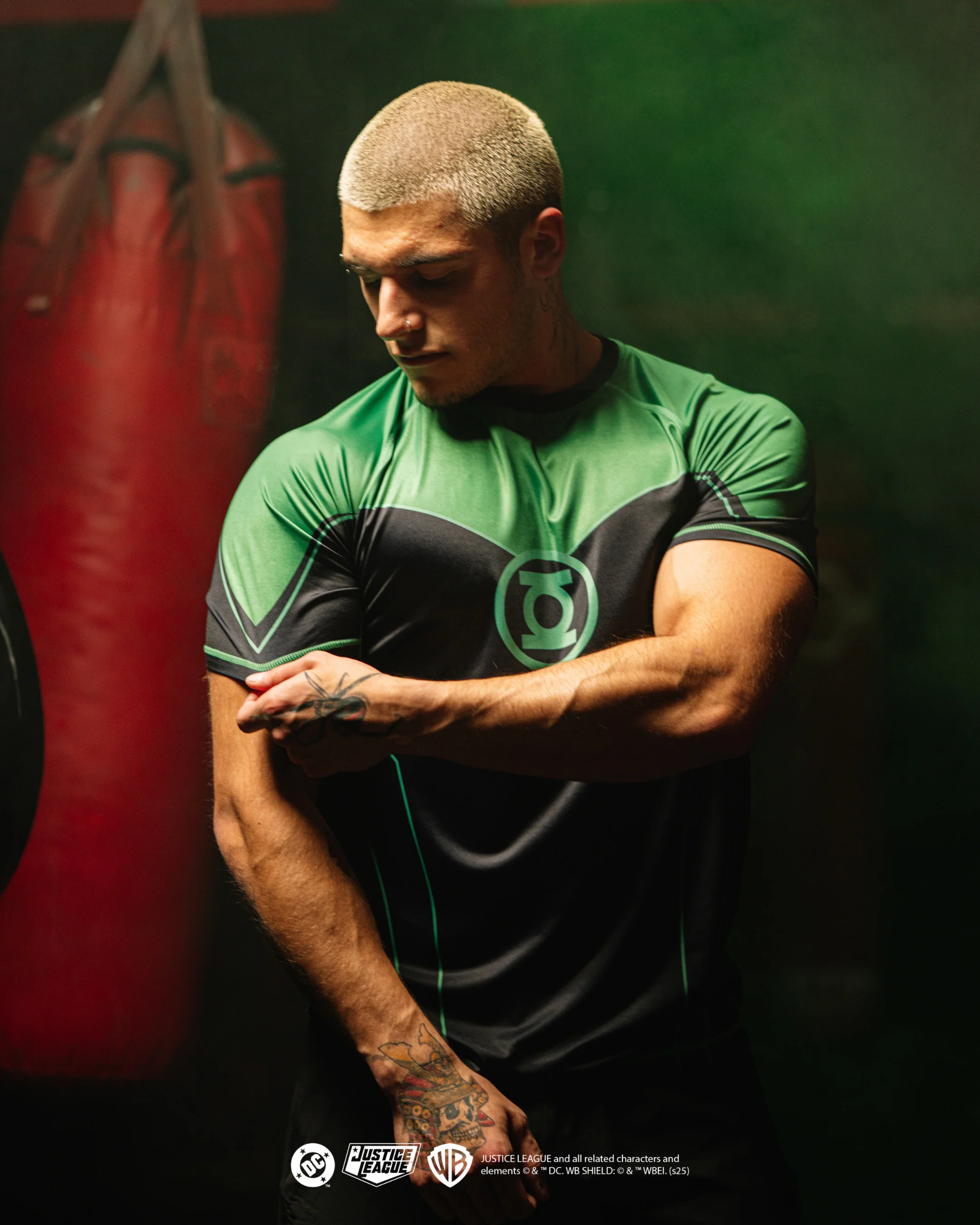 GREEN LANTERN Short Sleeve MMA Rash Guard - Image 6