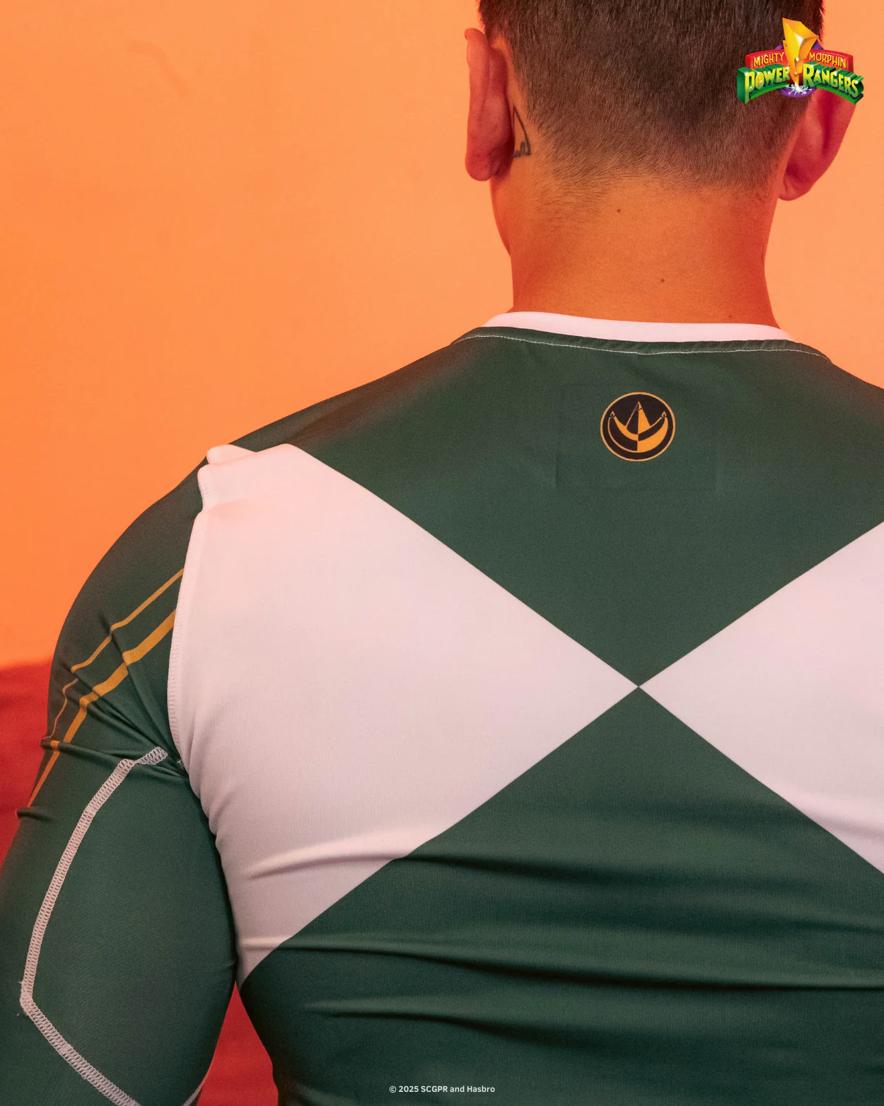 Green Ranger Long Sleeve MMA Rash Guard - Image 7