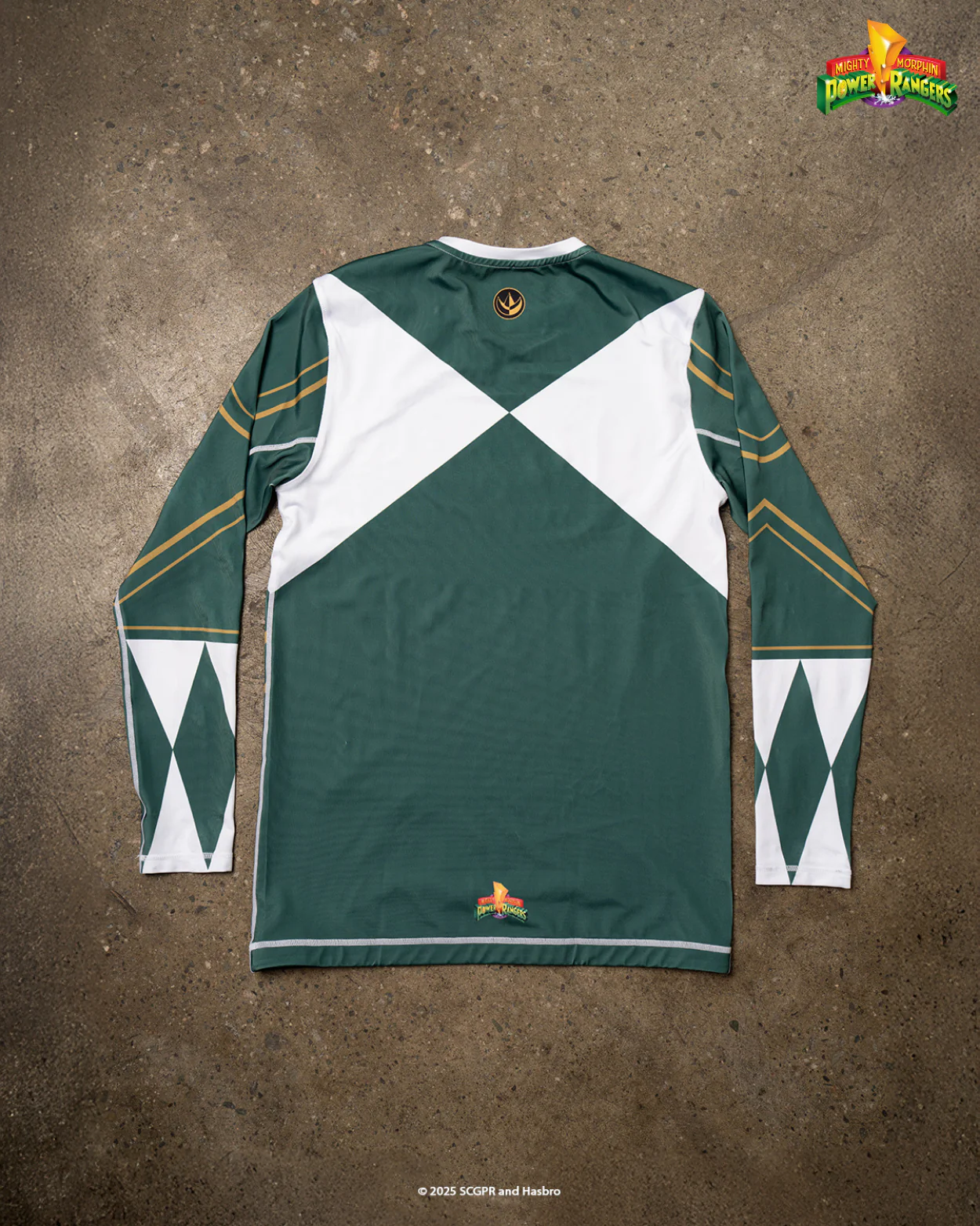 Green Ranger Long Sleeve MMA Rash Guard - Image 9