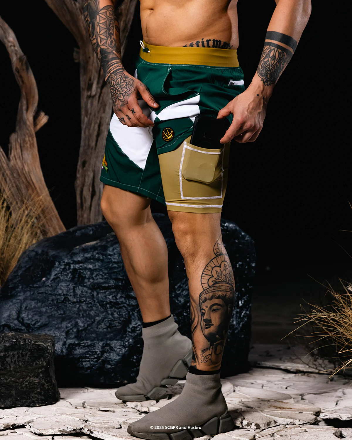 Green Ranger 7" Performance Shorts w/ Liner - Image 5