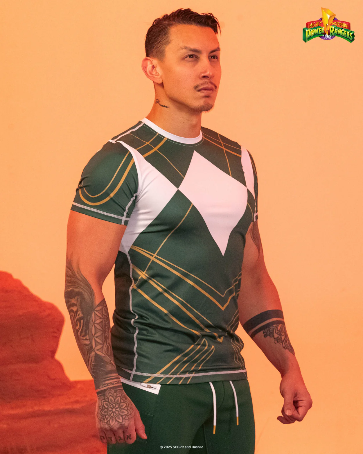 Green Ranger Short Sleeve MMA Rash Guard - Image 11