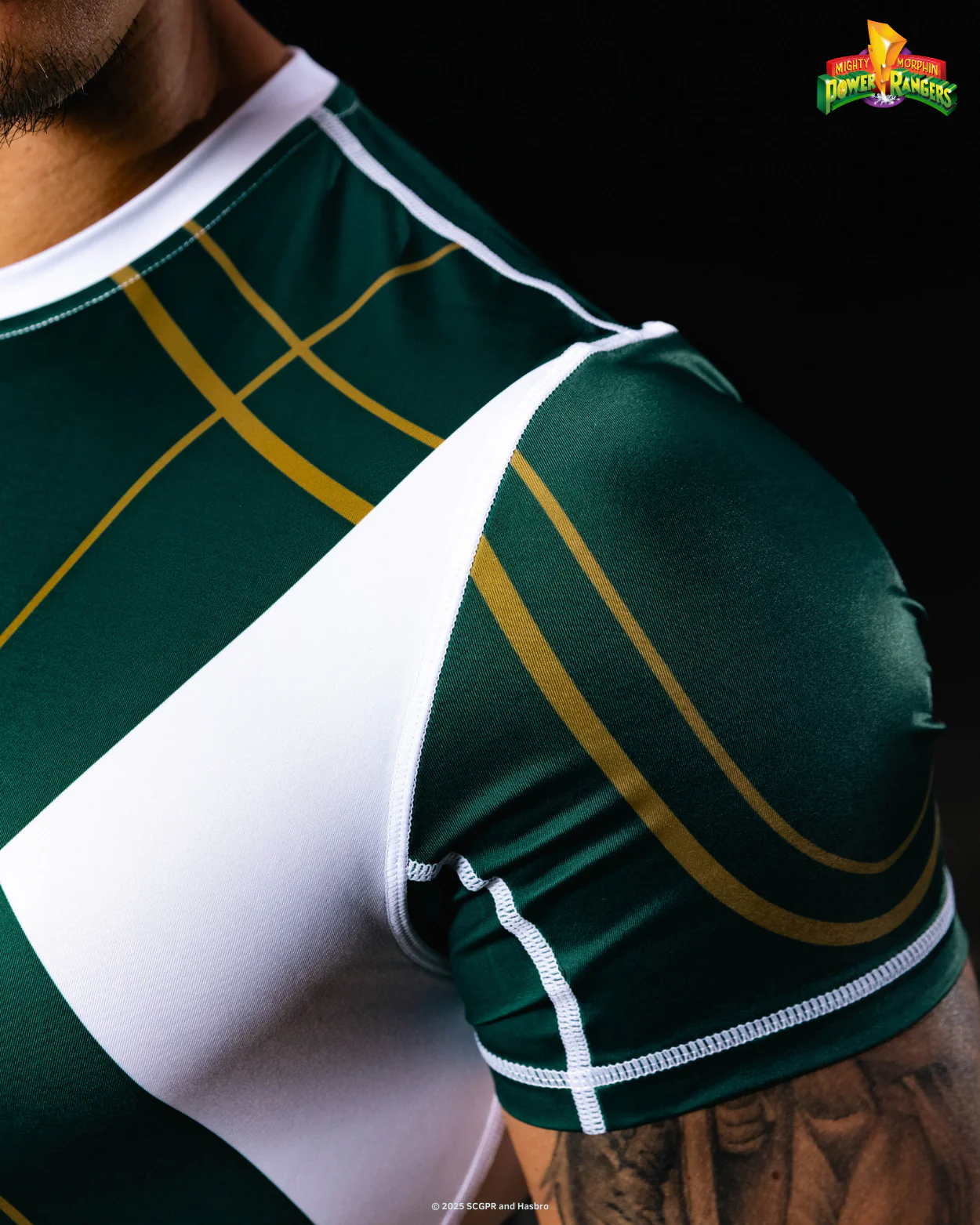 Green Ranger Short Sleeve MMA Rash Guard - Image 14