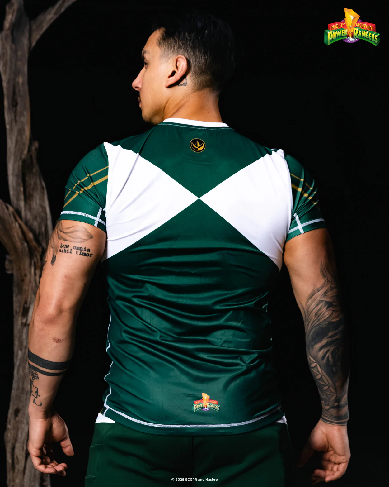 Green Ranger Short Sleeve MMA Rash Guard - Image 3