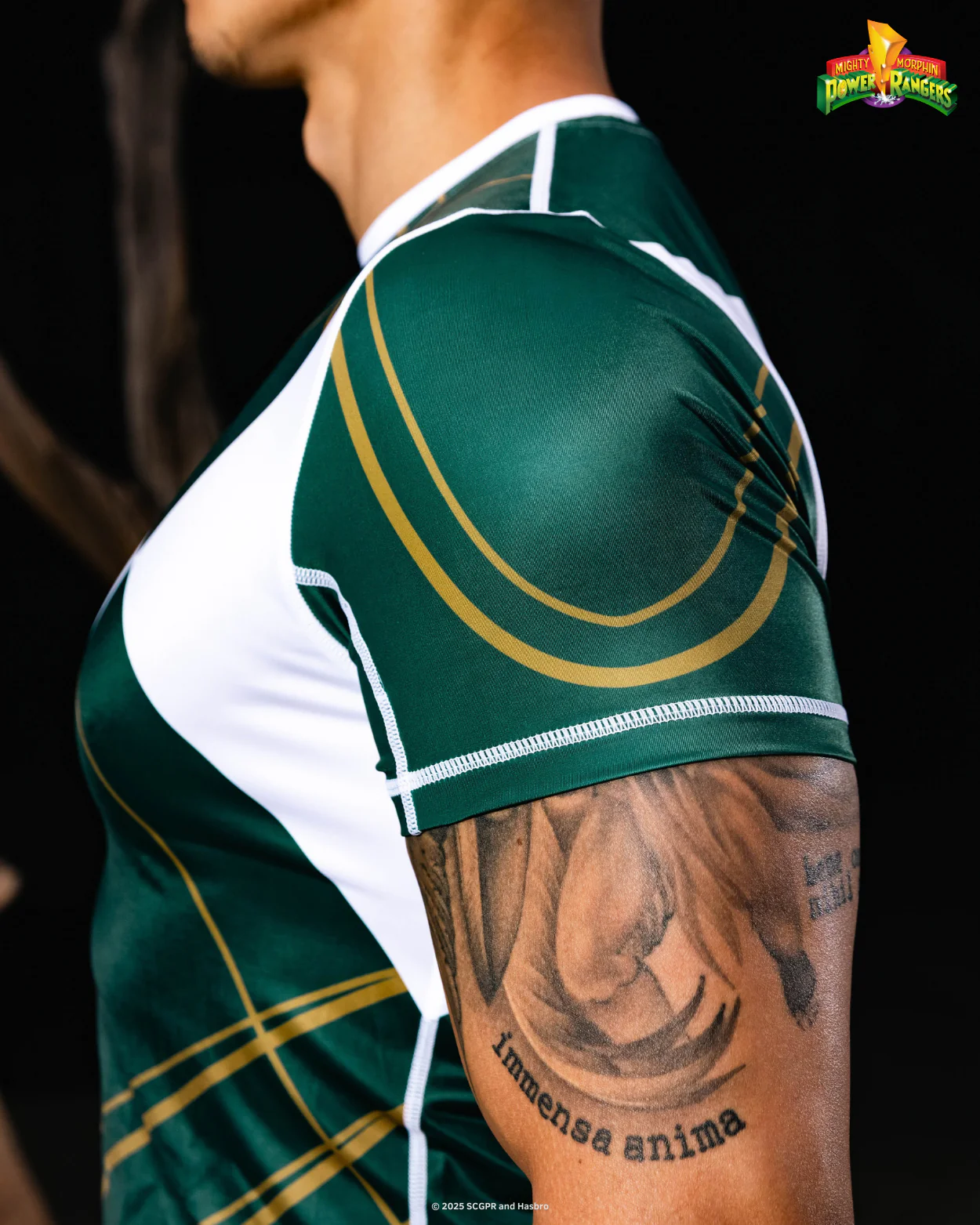 Green Ranger Short Sleeve MMA Rash Guard - Image 6