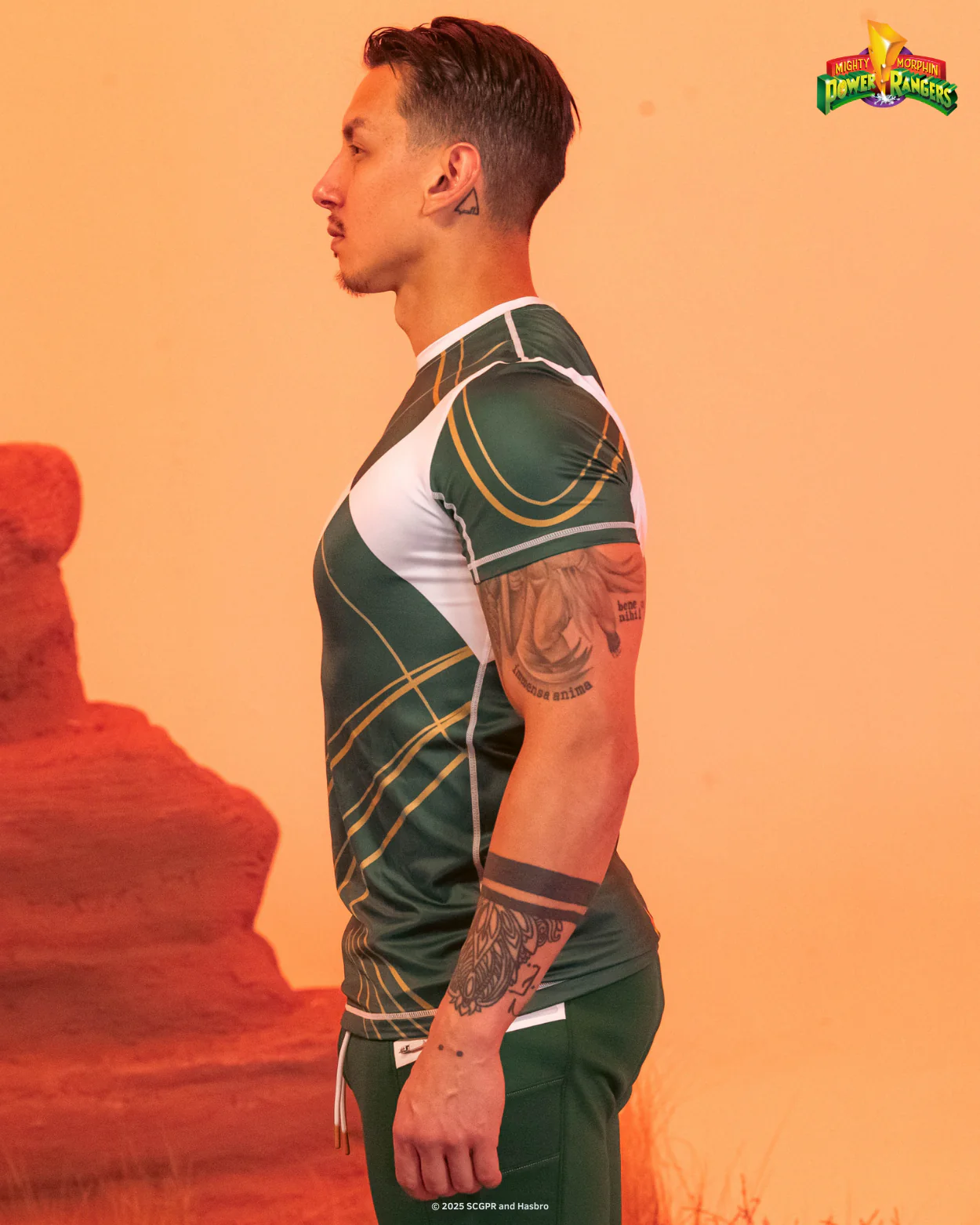 Green Ranger Short Sleeve MMA Rash Guard - Image 7