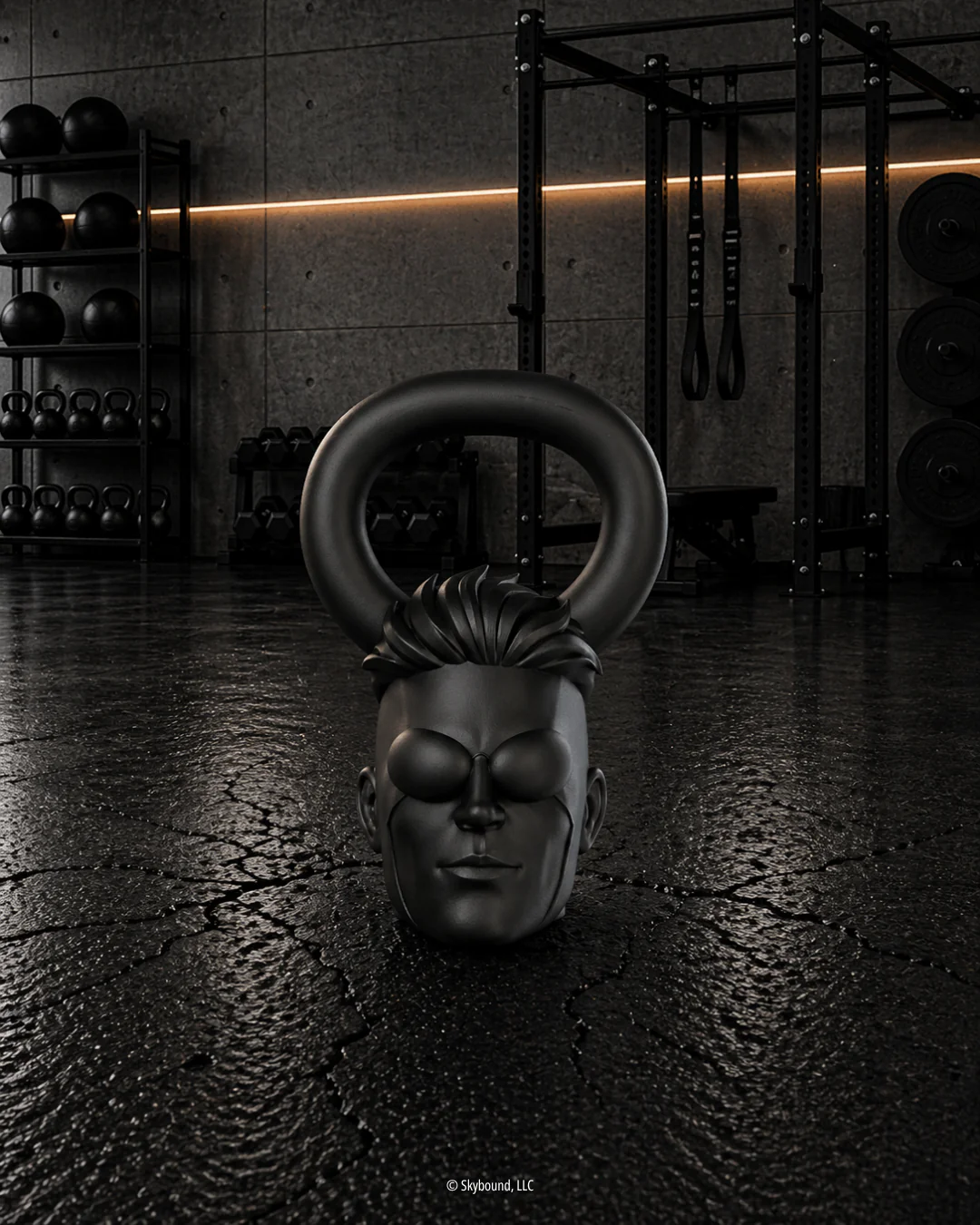 INVINCIBLE® Matte Black Kettlebell Collectors Bundle 1 of 40 - Image 14