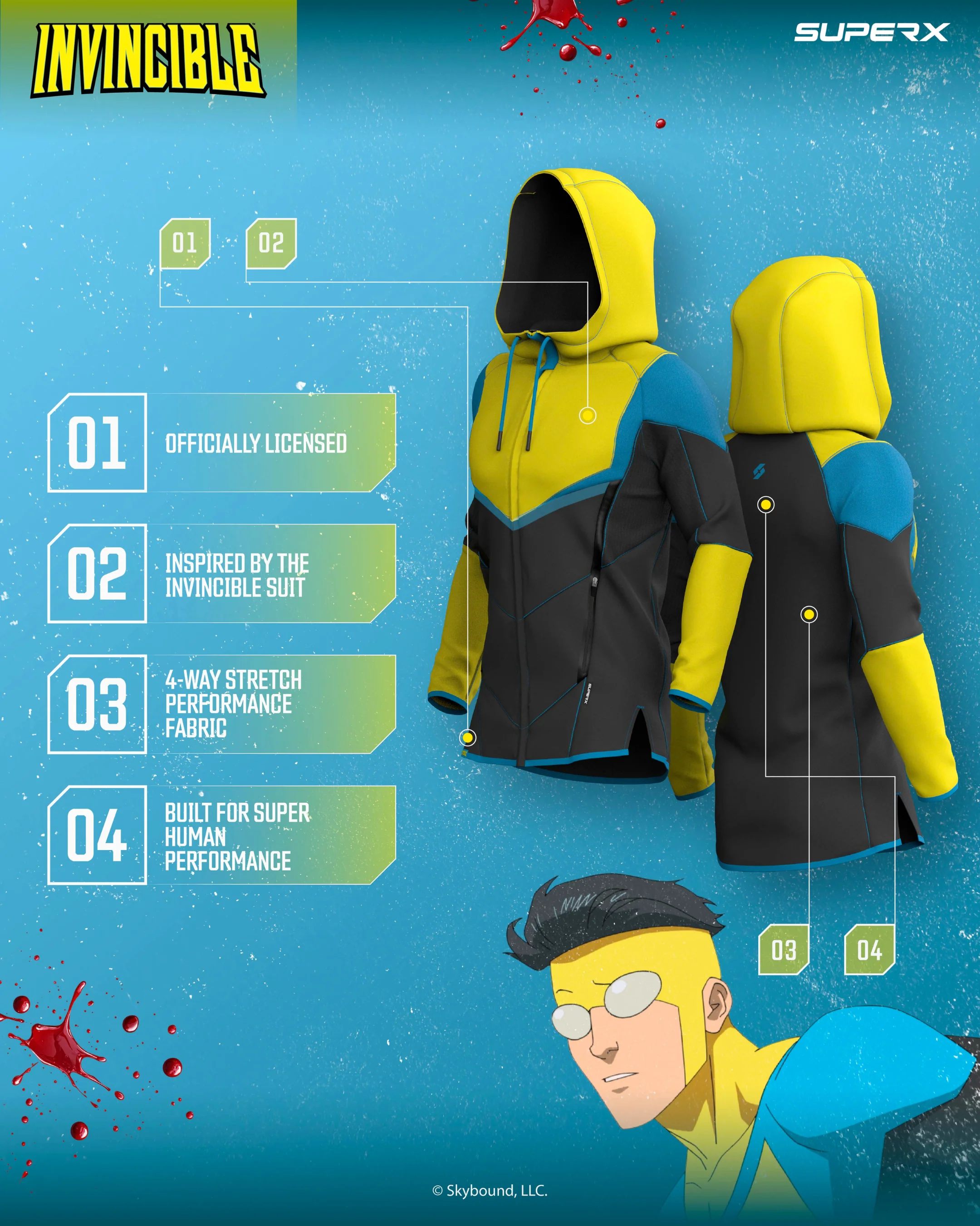 INVINCIBLEĀ® Limited Edition Performance Hoodie 1 of 999 - Image 11
