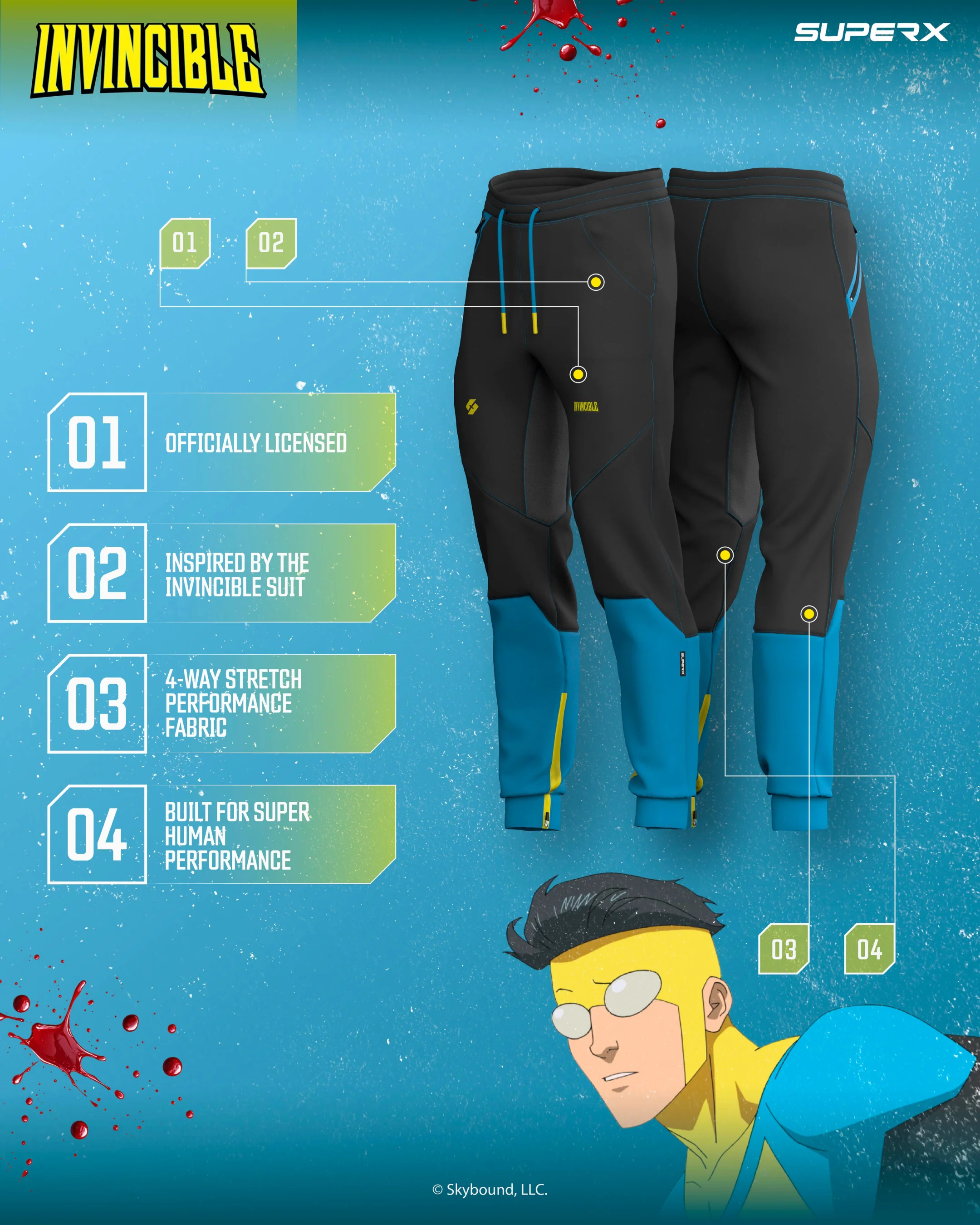 INVINCIBLEĀ® Limited Edition Performance Joggers 1 of 999 - Image 10