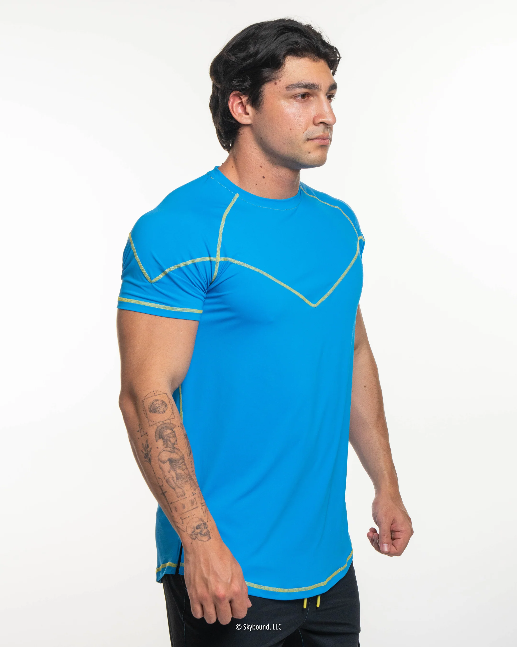 INVINCIBLEĀ® Essentials Performance Short Sleeve Tee - Blue - Image 5